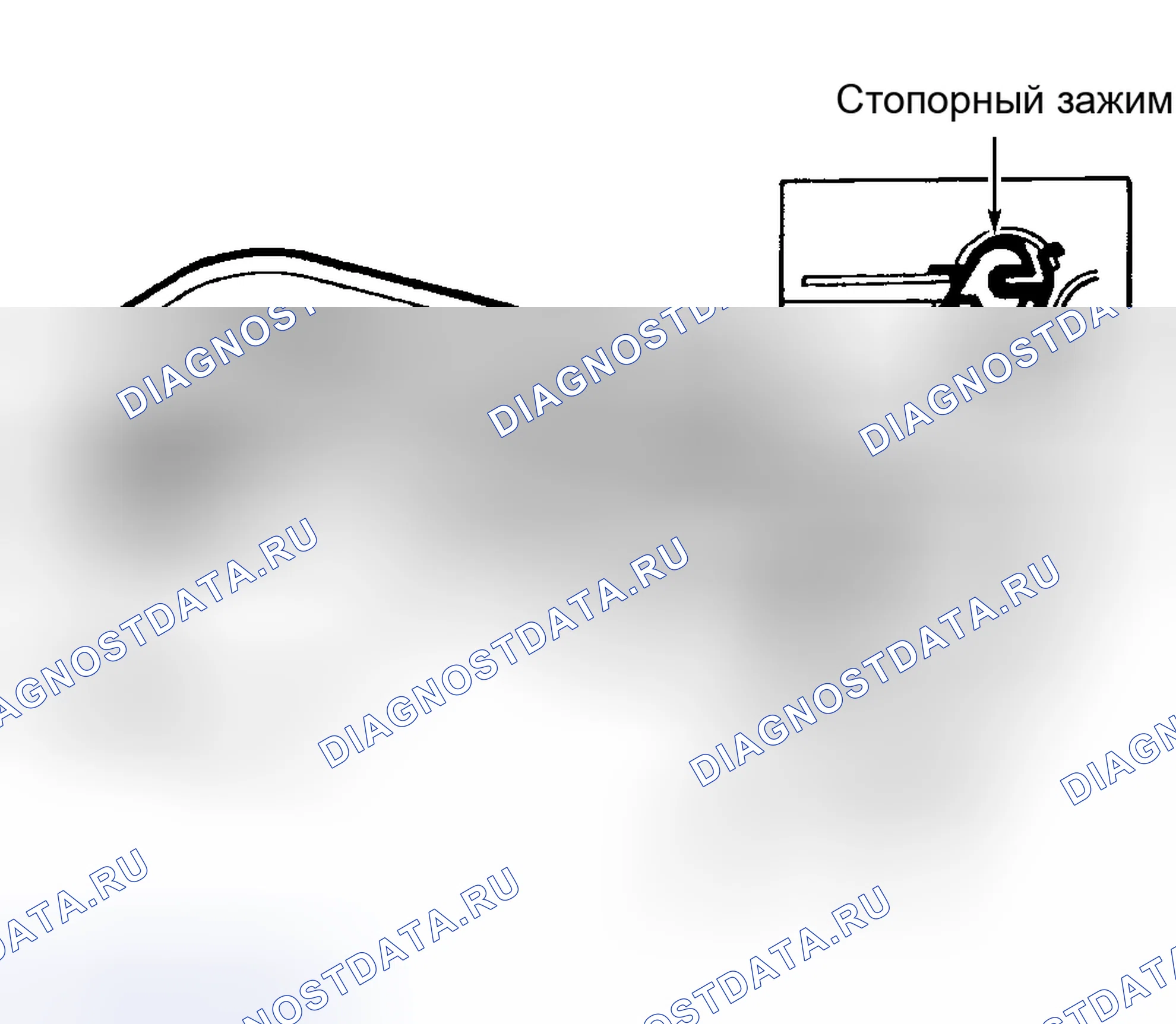 Рис. 7: Демонтаж и монтаж (открытие). Land Rover Range Rover II