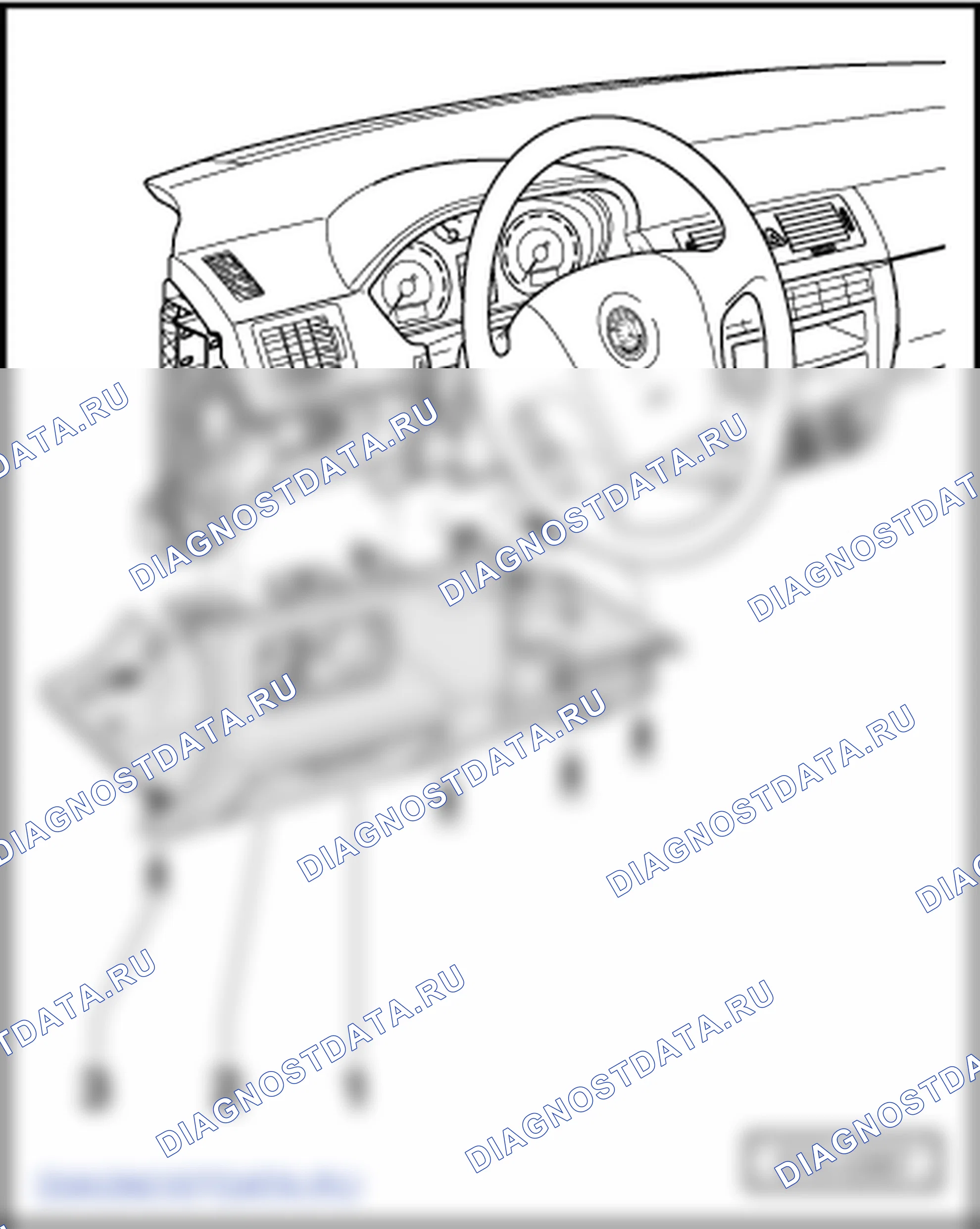 Панель приборов. Skoda Fabia I