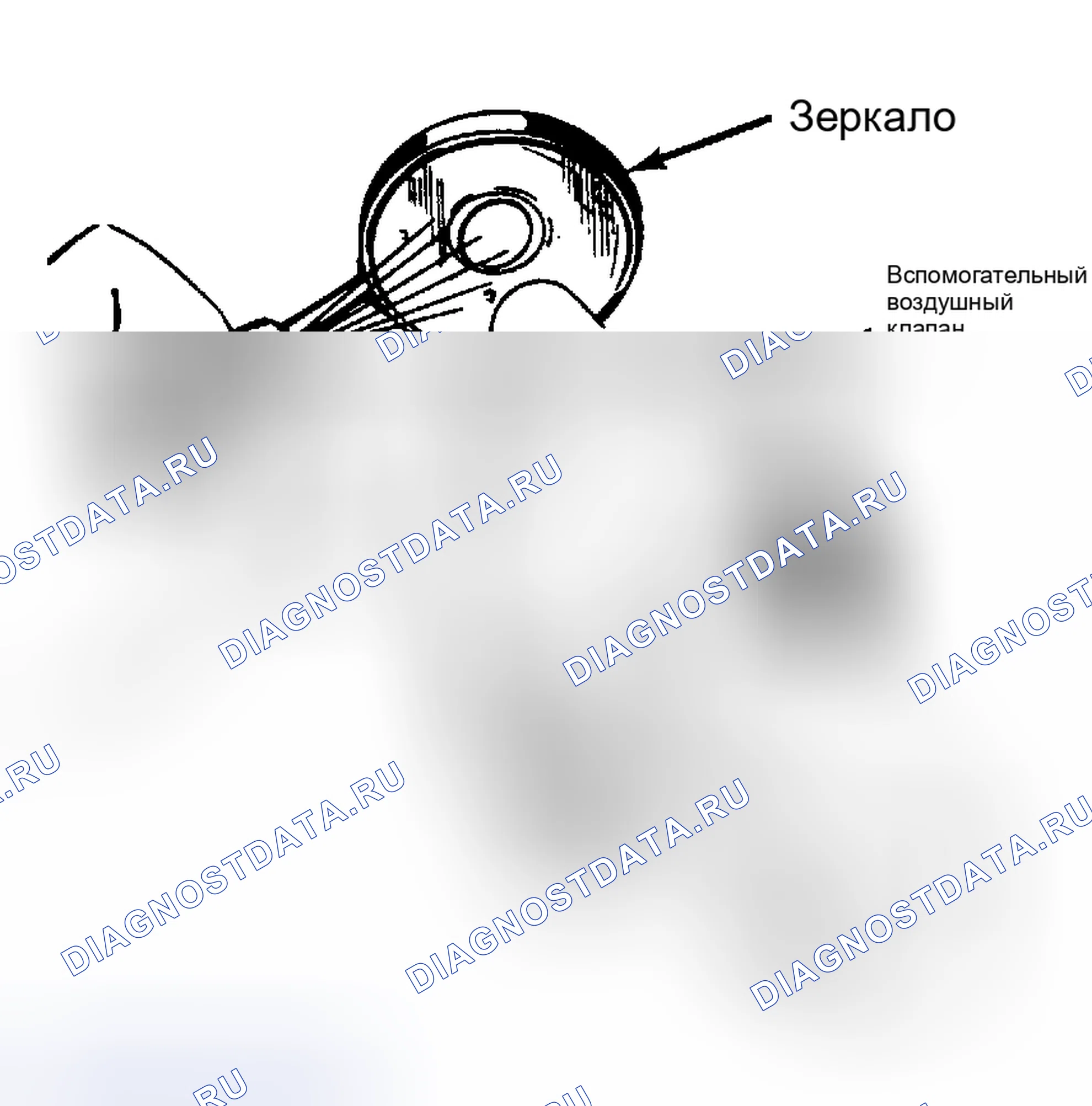 Рис. 17: ВСПОМОГАТЕЛЬНЫЙ ВОЗДУШНЫЙ КЛАПАН. Volkswagen Jetta I