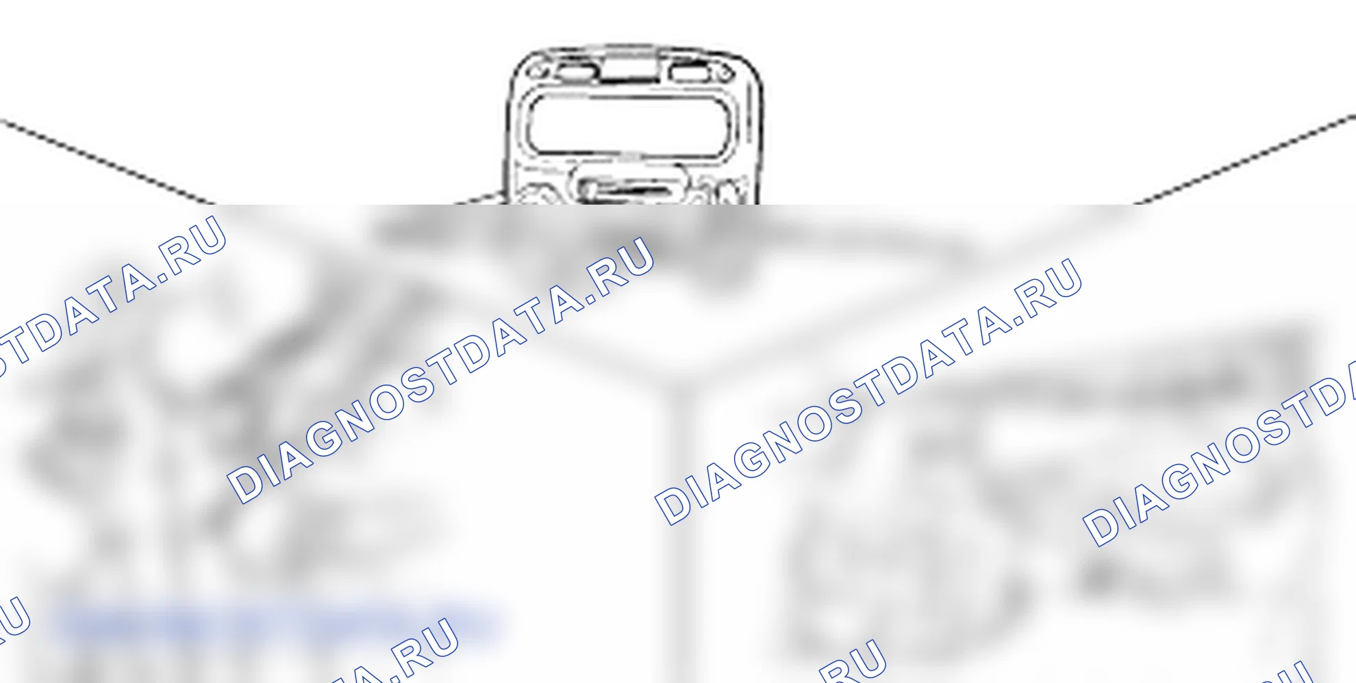 Снятие аудиомодуля. Hyundai Atos MX