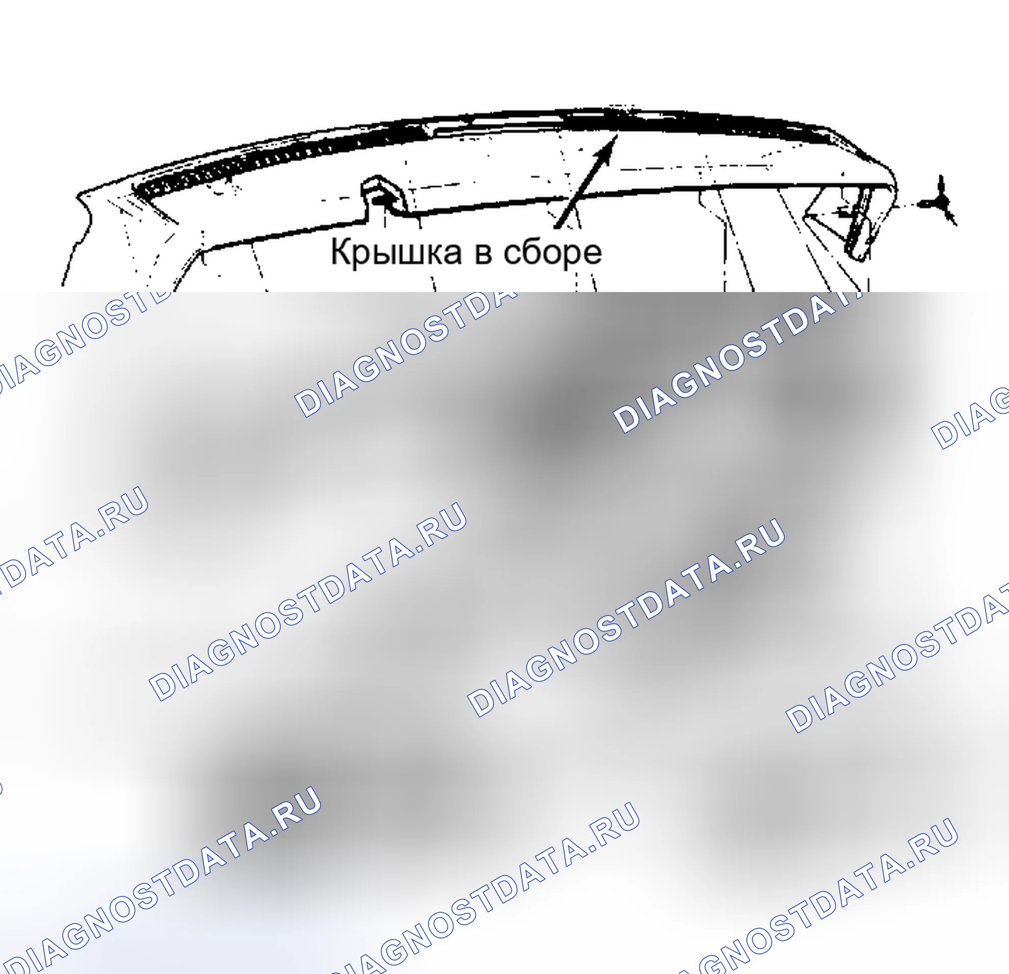 Рис. 2: Сборка приборной панели (Electra, lesabre и универсал Wagon). Buick Electra Estate Wagon 