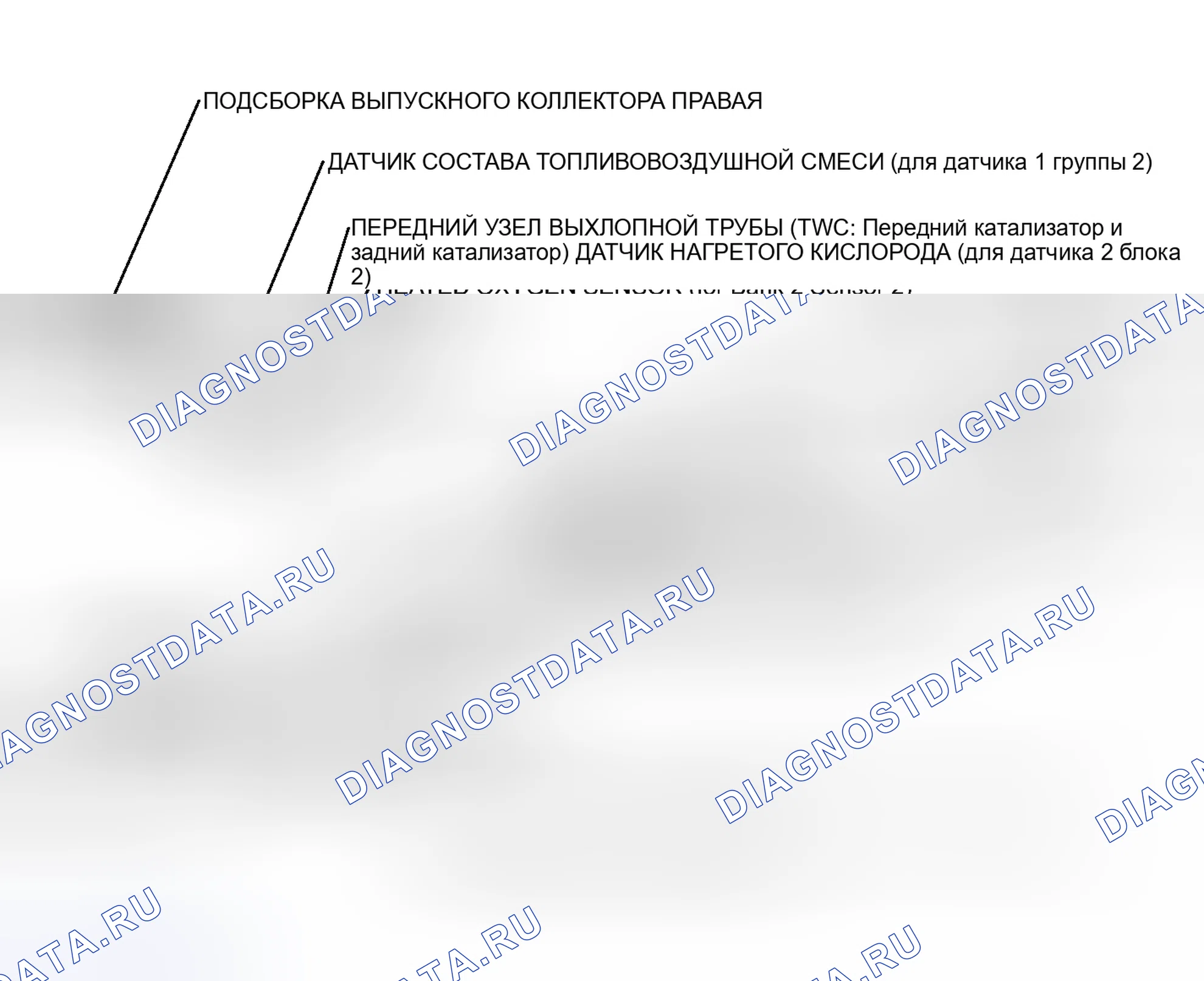 Рис. 111: РАСПОЛОЖЕНИЕ КАТАЛИЗАТОРА. Haval Xiaolong I