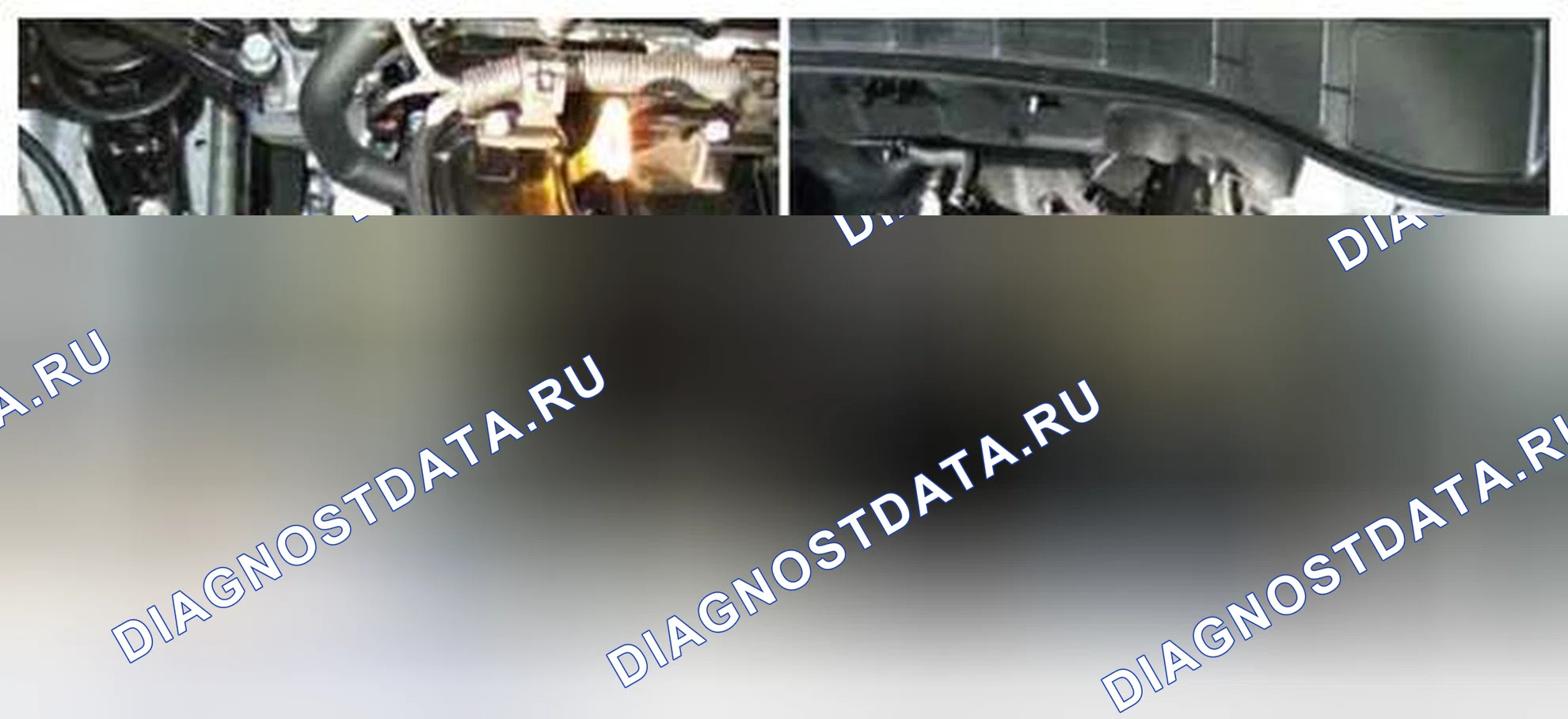 Рис. 101: Расположение компонентов. Hyundai Santa Fe III