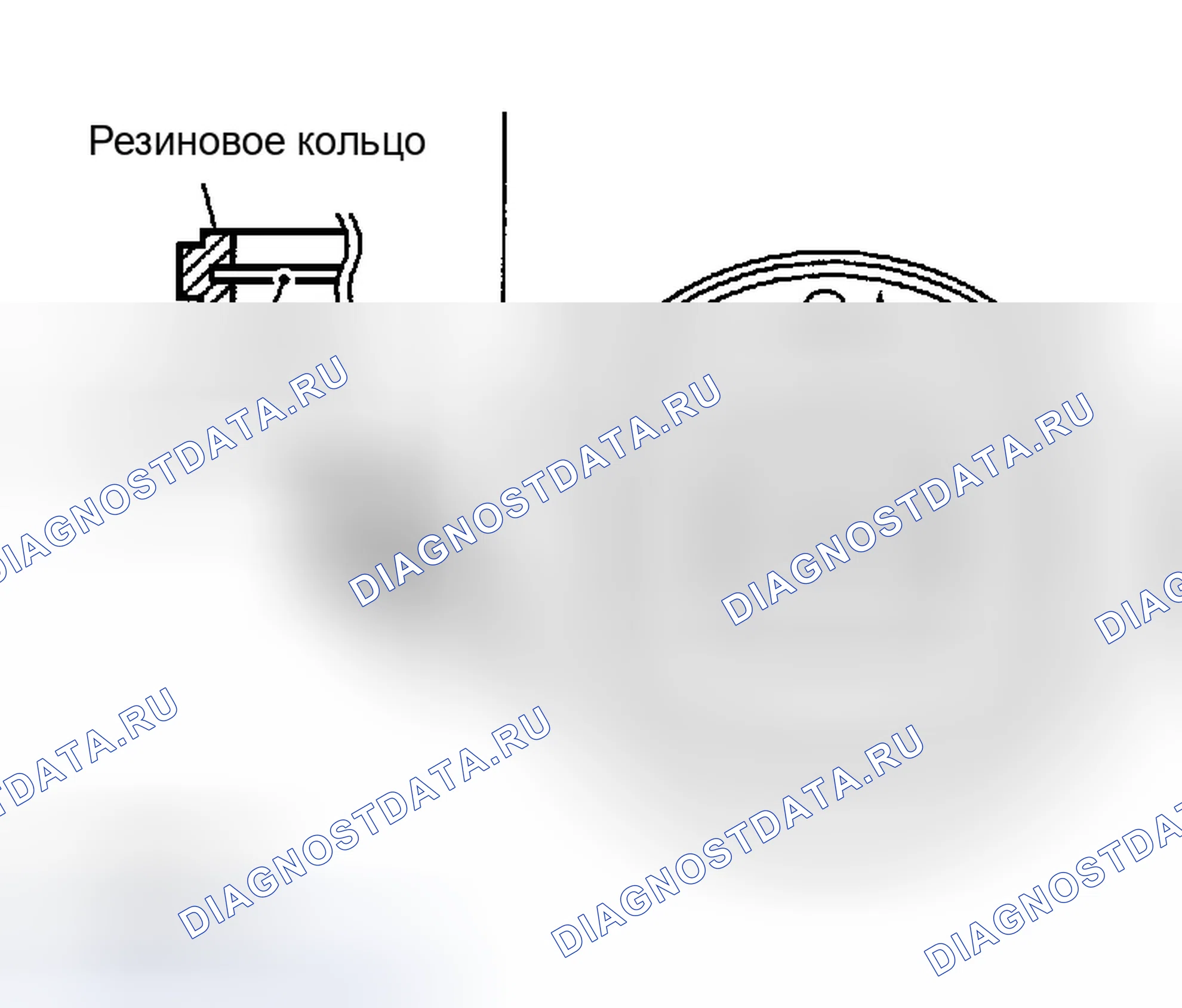 Рис. 10: Термостат и клапан контроля воды. Infiniti FX45 I