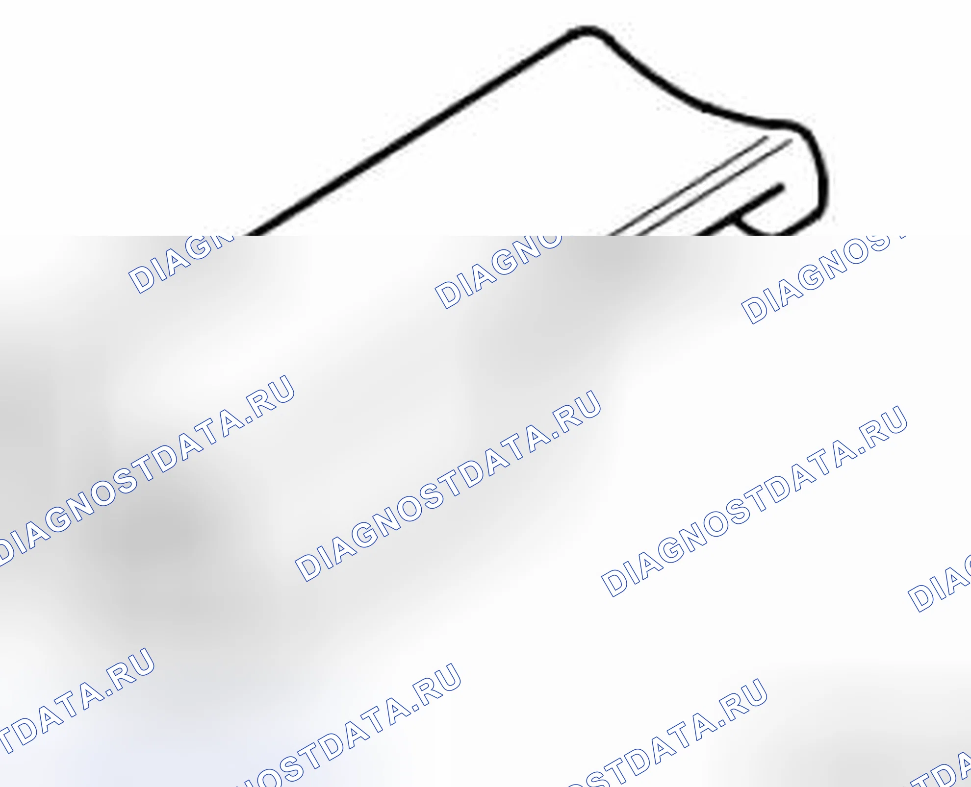 Рис. 8: 87 92 384 Съемник, уплотнение гидротрансформатора. Saab 9-3 II