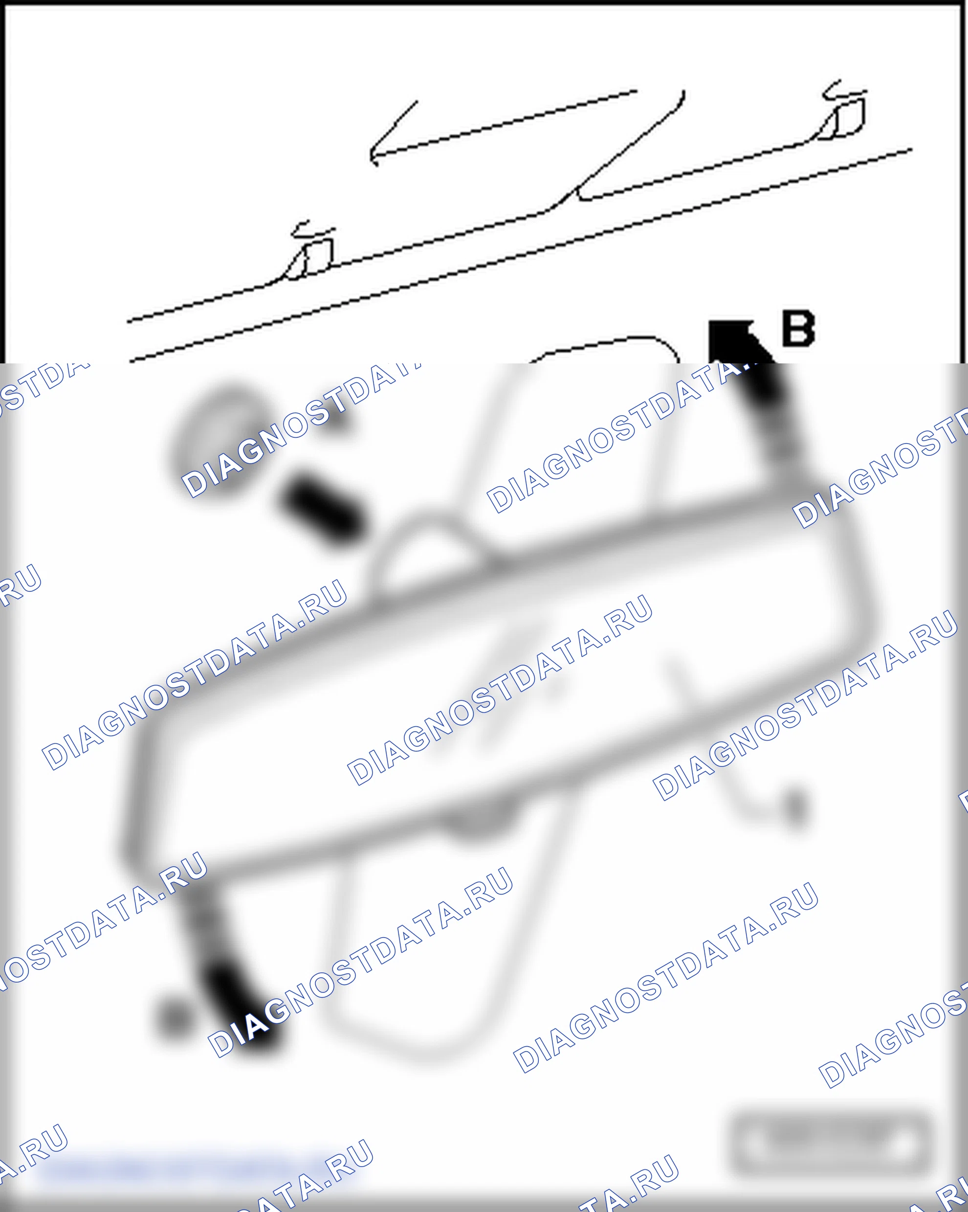 Зеркало заднего вида. SEAT Ibiza IV
