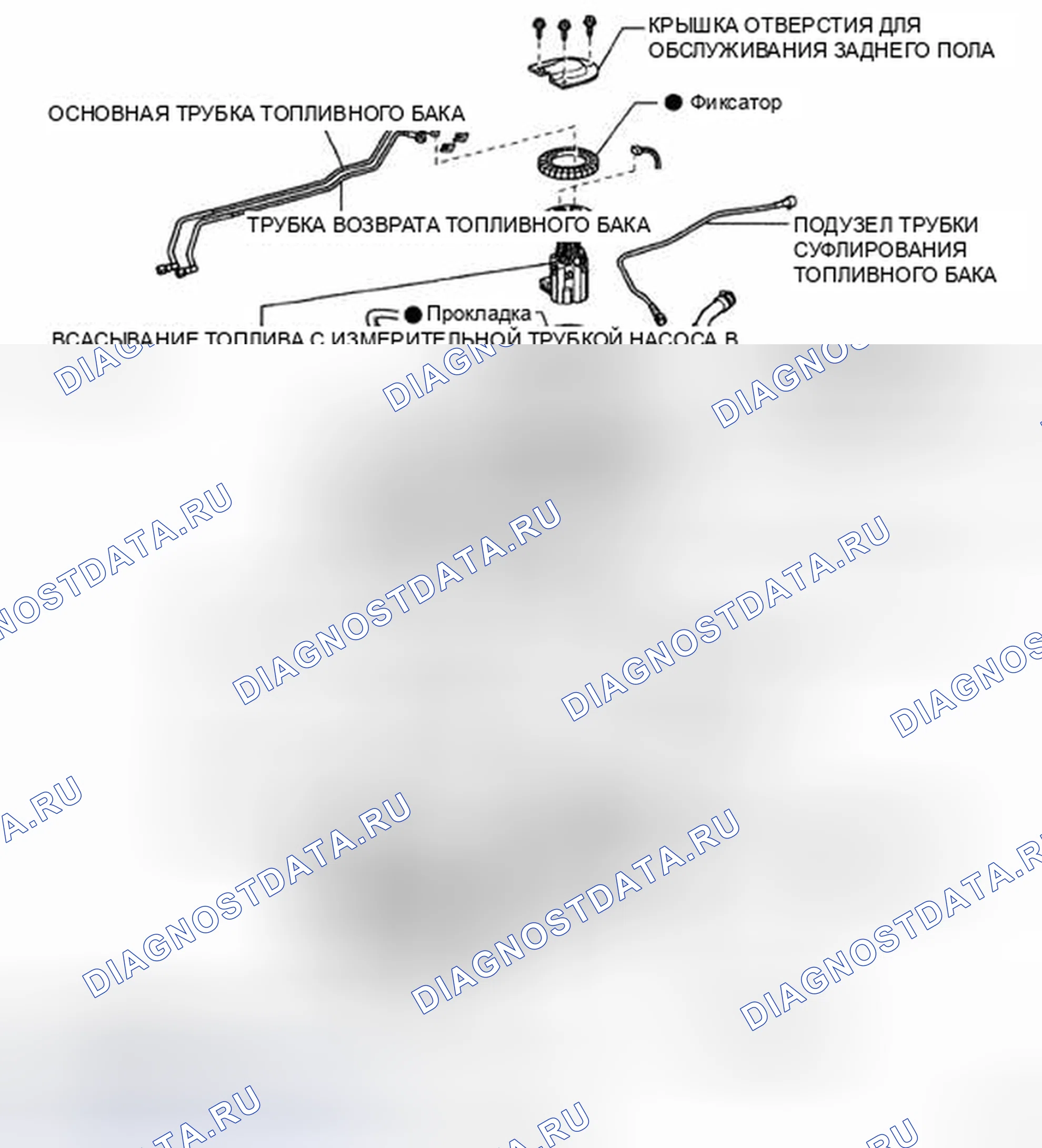 Рис. 129: КОМПОНЕНТЫ. Toyota 4Runner IV рестайлинг