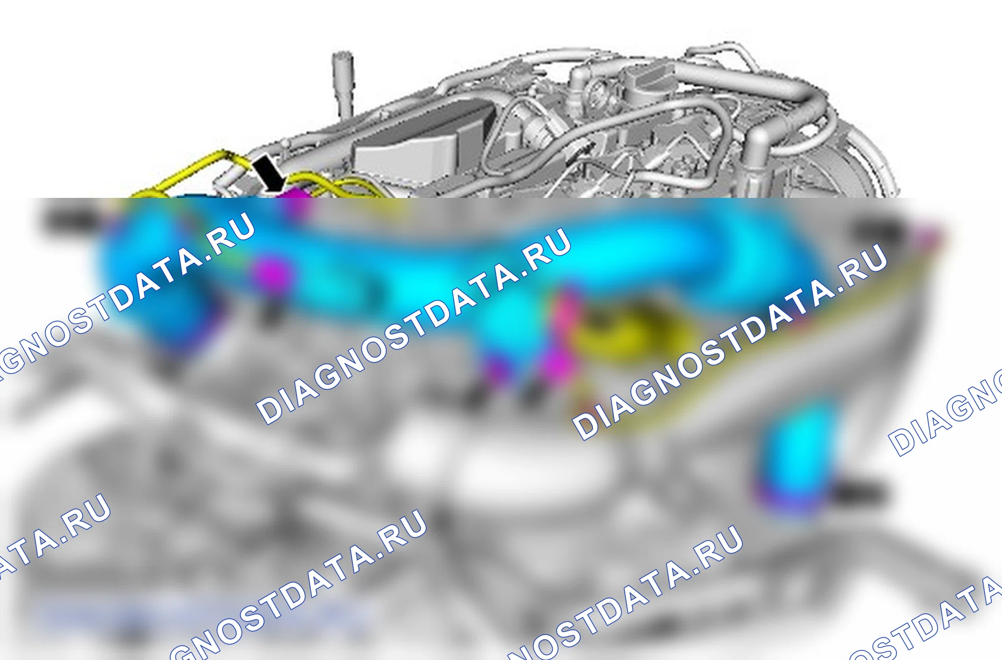 Как снять двигатель. Ford Galaxy III