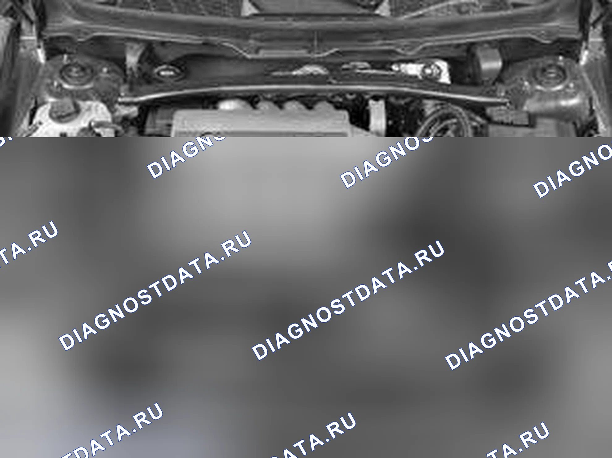 Рис. 124: СНЯТИЕ КРЫШКИ ВОЗДУХООЧИСТИТЕЛЯ. Volvo XC90 I