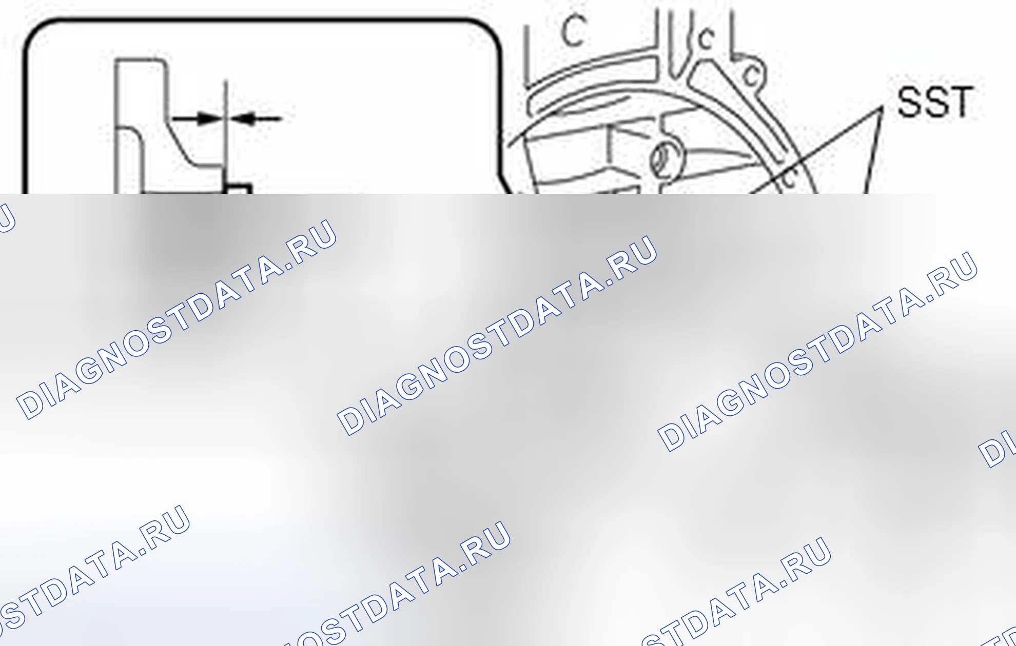 Рис. 243: ПОРЯДОК ВЫПОЛНЕНИЯ РАБОТ. Toyota Corolla XI
