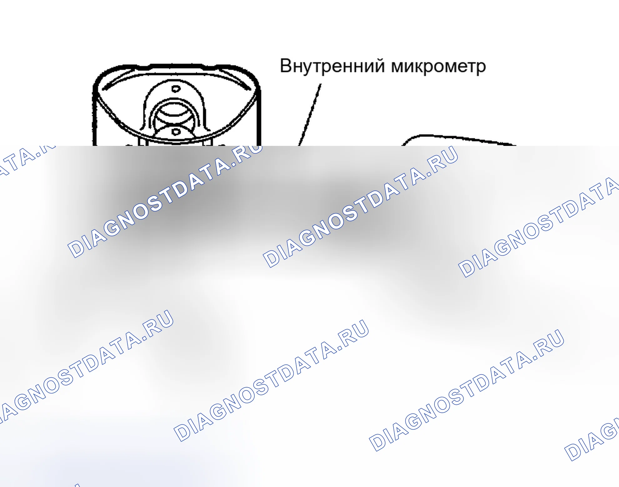 Рис. 216: Внутренний диаметр поршневого пальца. Nissan Altima L31