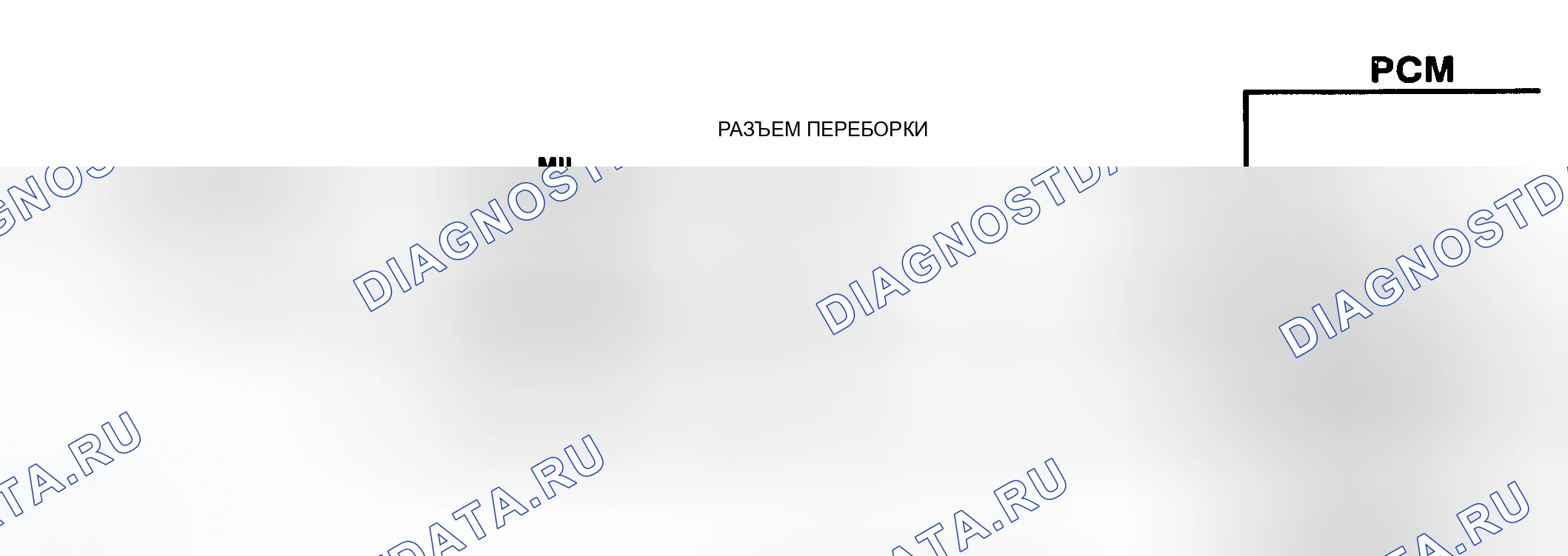 Рис. 50: Схема расшифровка кода ошибки 46 (дизель 6,5 л) Индикаторная лампа неисправности (контрольная лампа неисправности (проверить двигатель)) Неисправность цепи. GMC C3500 HD 