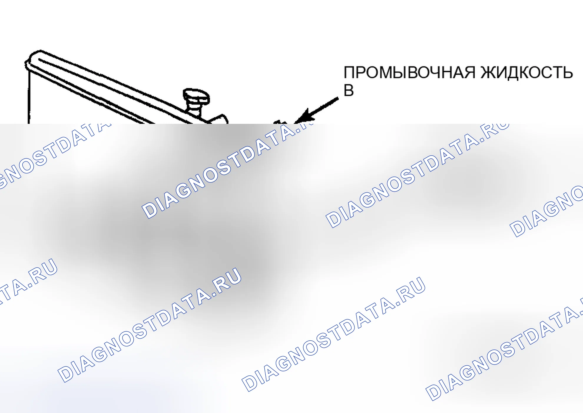 Рис. 752: Прямая промывка. Mazda 6 GH рестайлинг