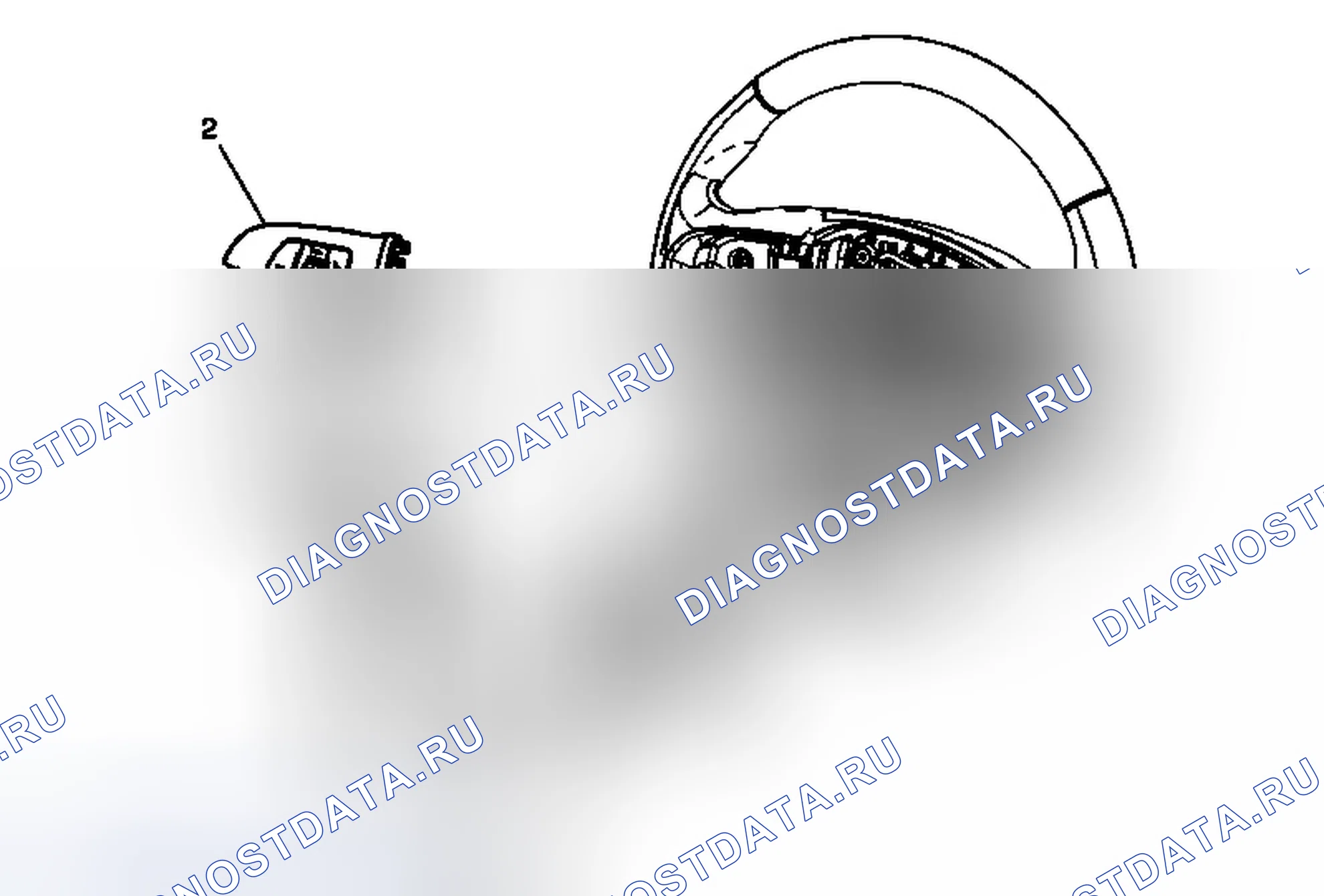 Рис. 3: Замена переключателя круиз-контроля (NP5). Chevrolet Equinox II