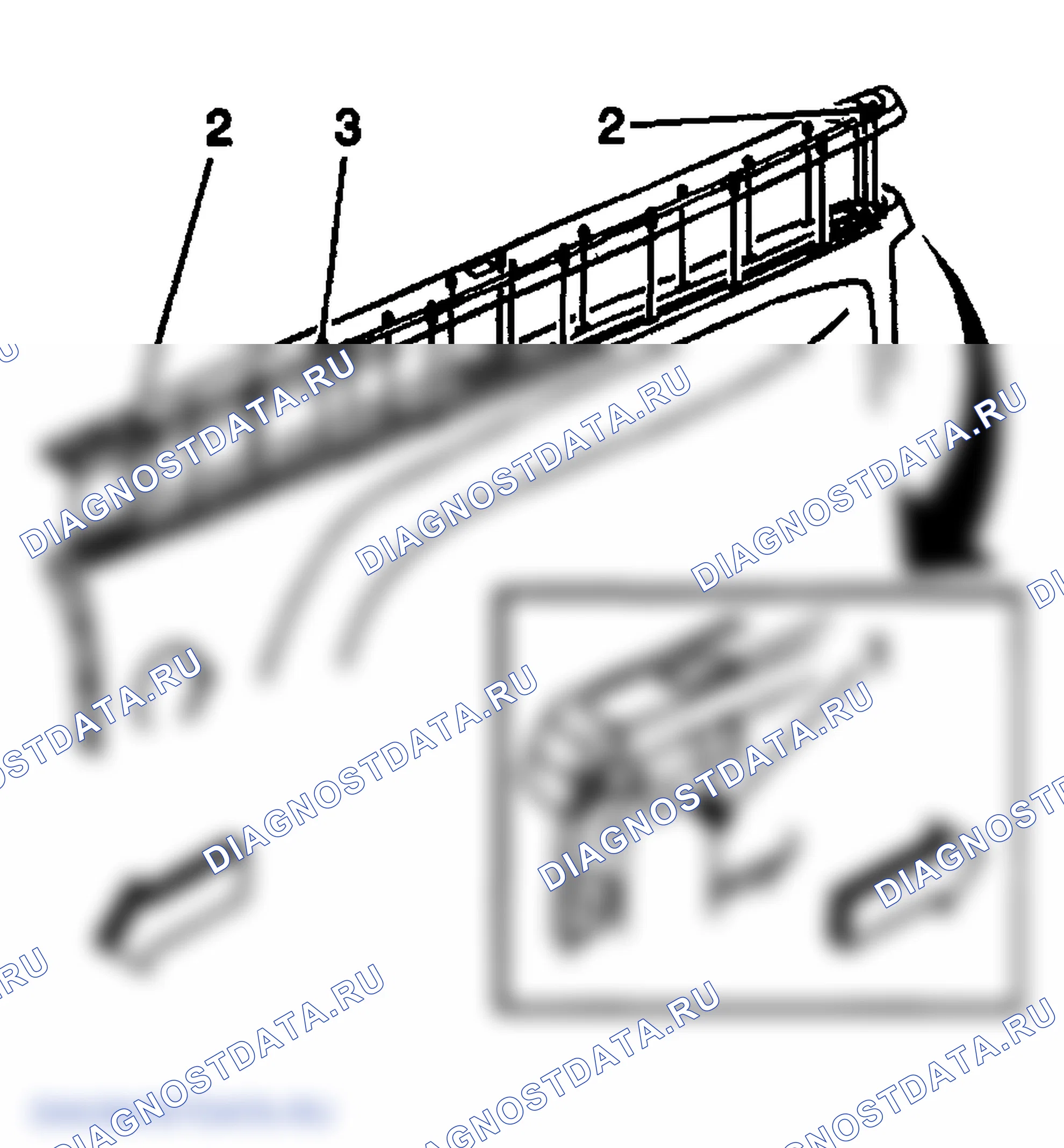 Рис. 326: Порядок демонтажа. GMC Sierra 1500 HD 
