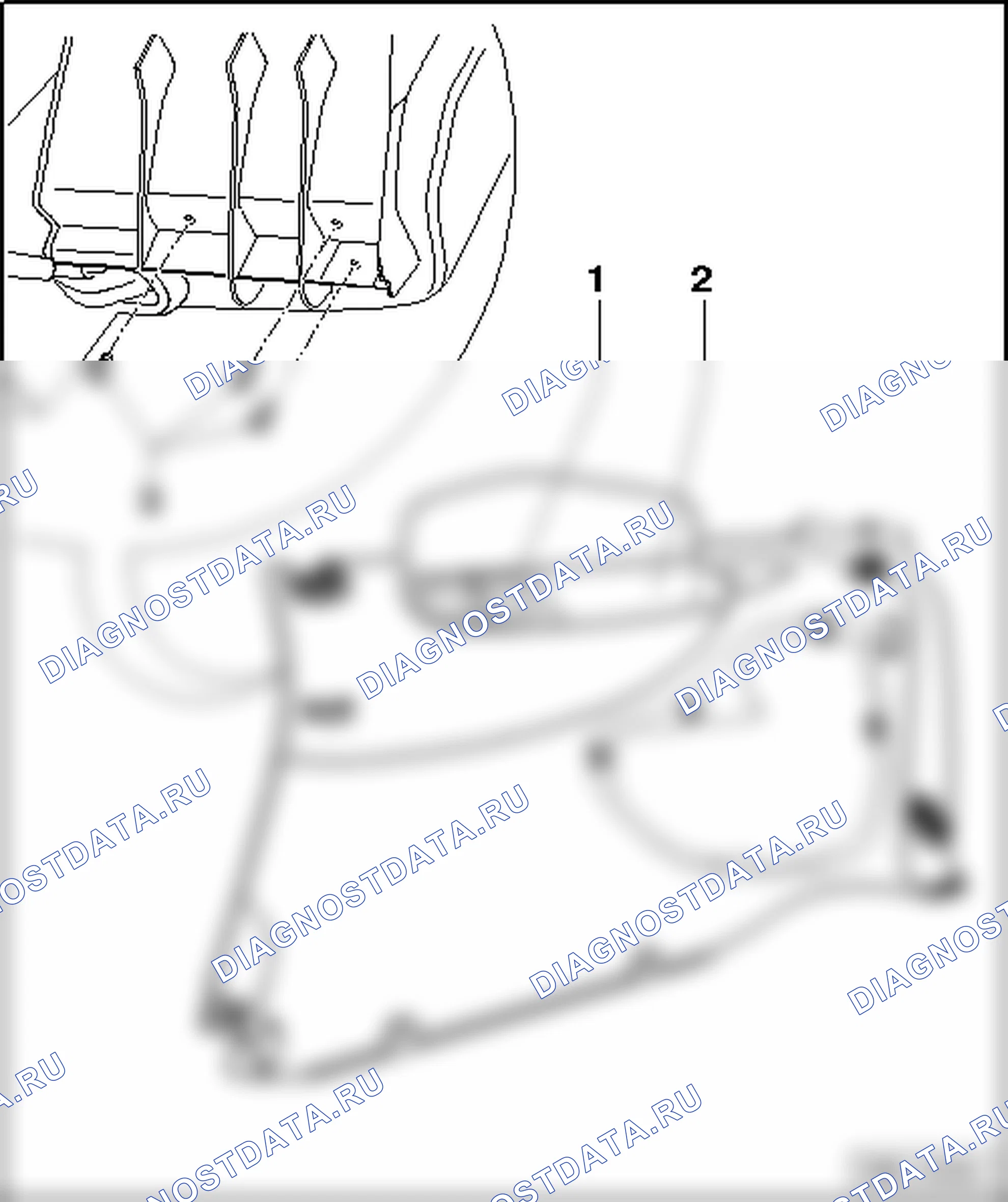 Отсеки, крышки и обшивки (Общий кузовной ремонт, интерьер) (№ 2). SEAT Alhambra I