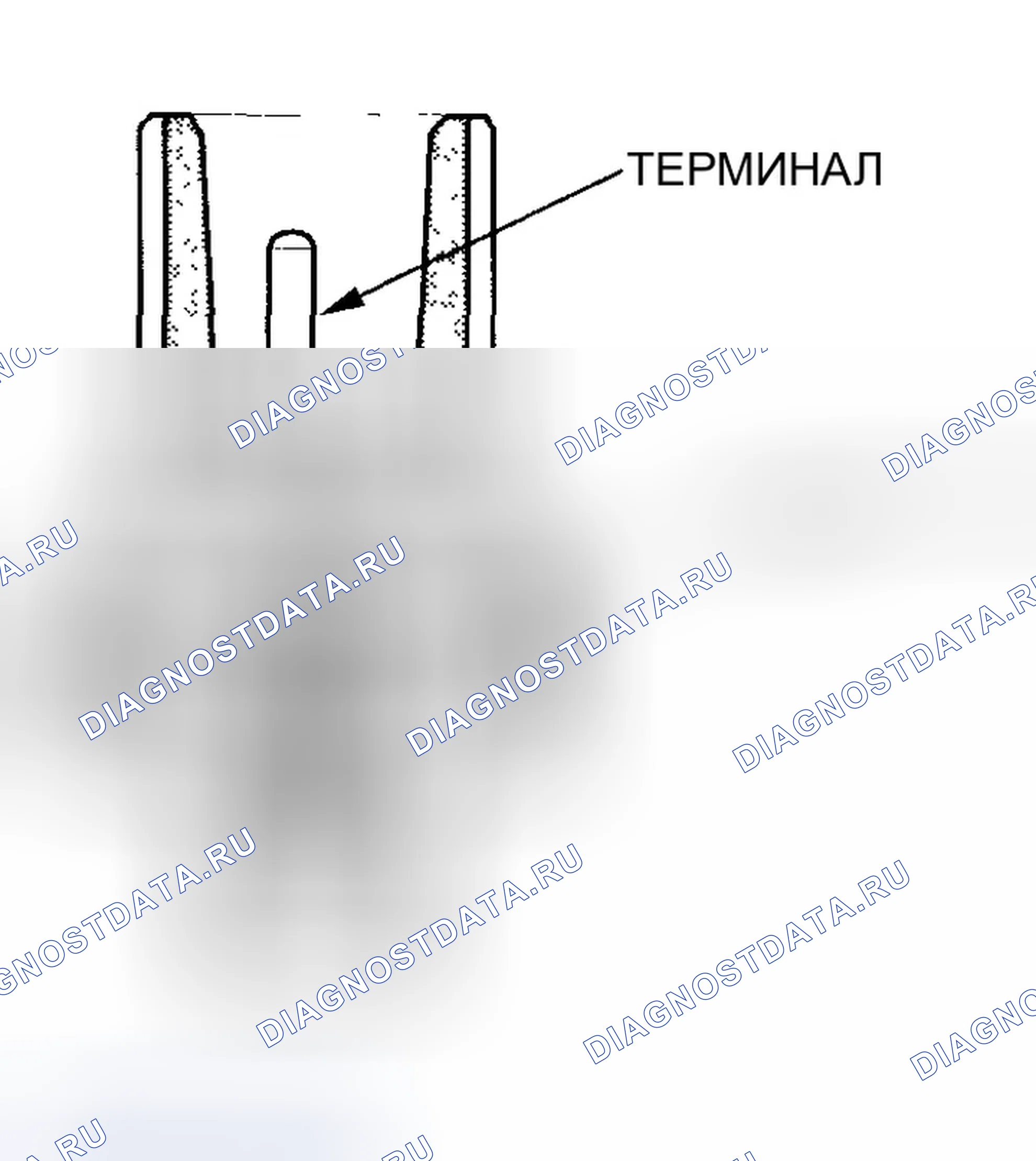 Рис. 32: Датчик детонации. Honda Element YH2