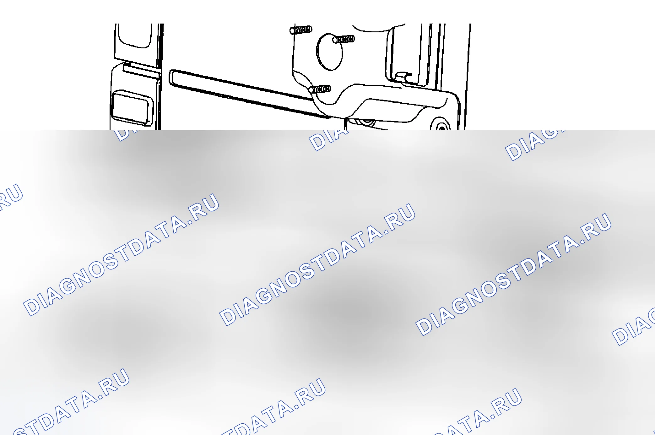 Рис. 76: Замена задней противотуманной фары (с BRM и RHD). Hummer H3 I