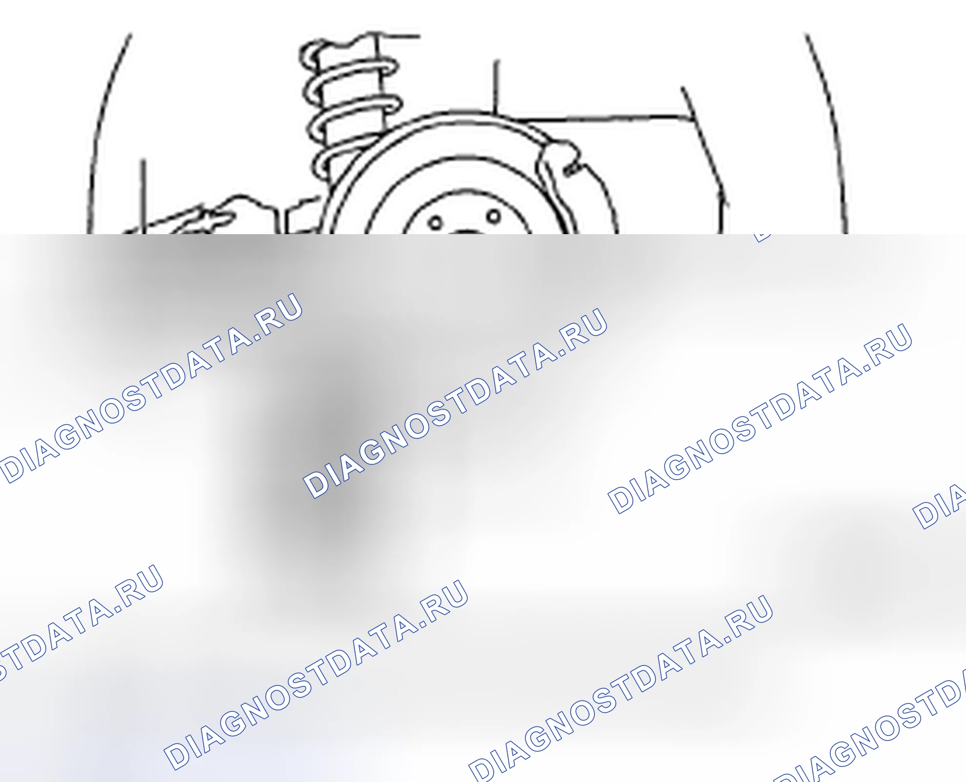 Рис. 32: ДЕМОНТАЖ. Subaru Outback BP рестайлинг