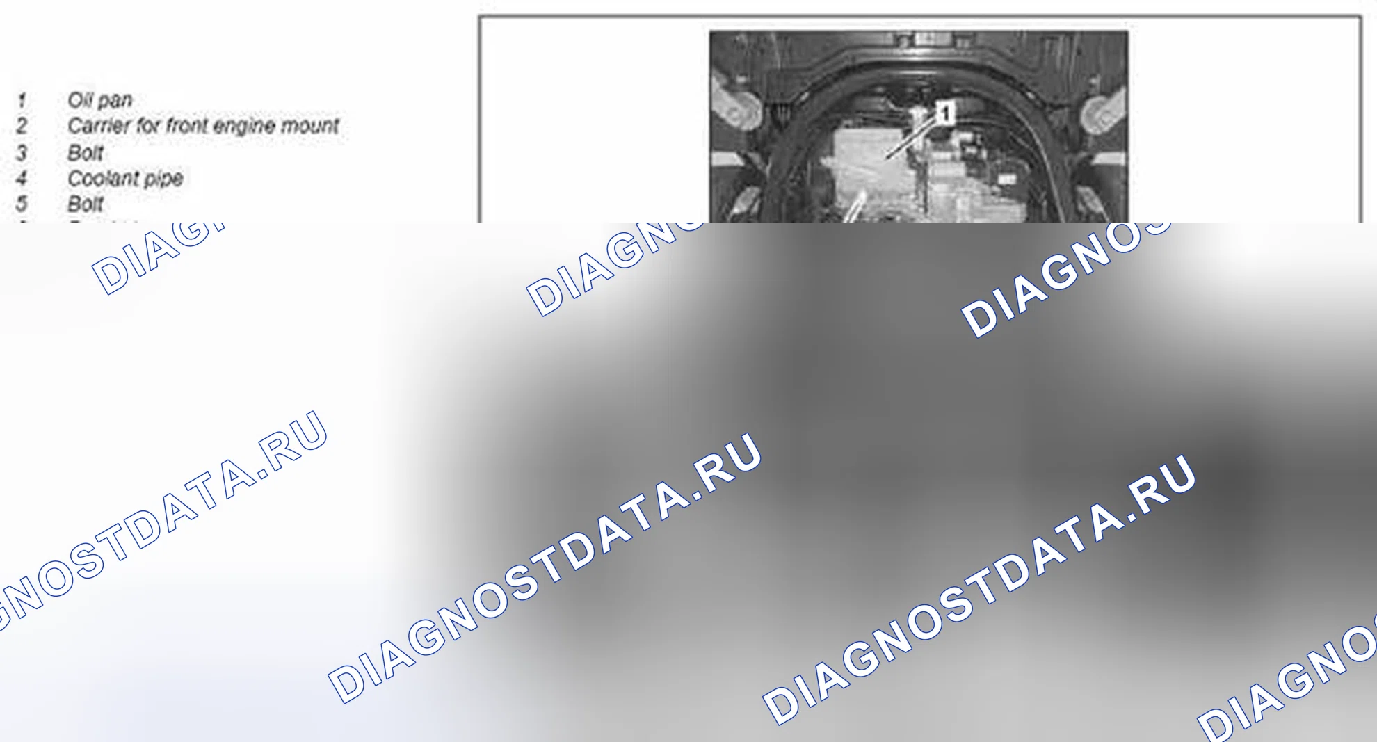 Рис. 282: Демонтировать / установить масляный поддон - AR01,45-P-7500MCU. Kia Soul I