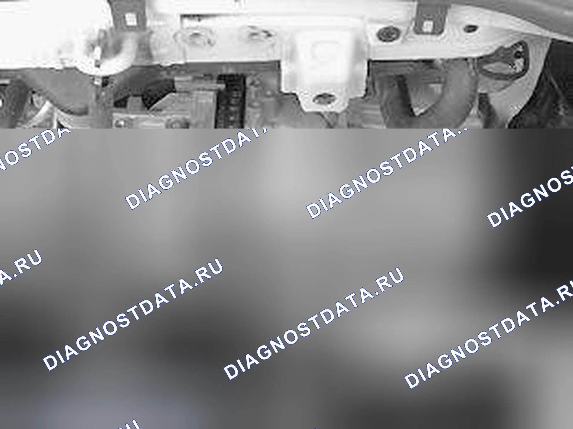 Рис. 722: Осторожно снять трансмиссию с двигателя. Volvo V40 I рестайлинг