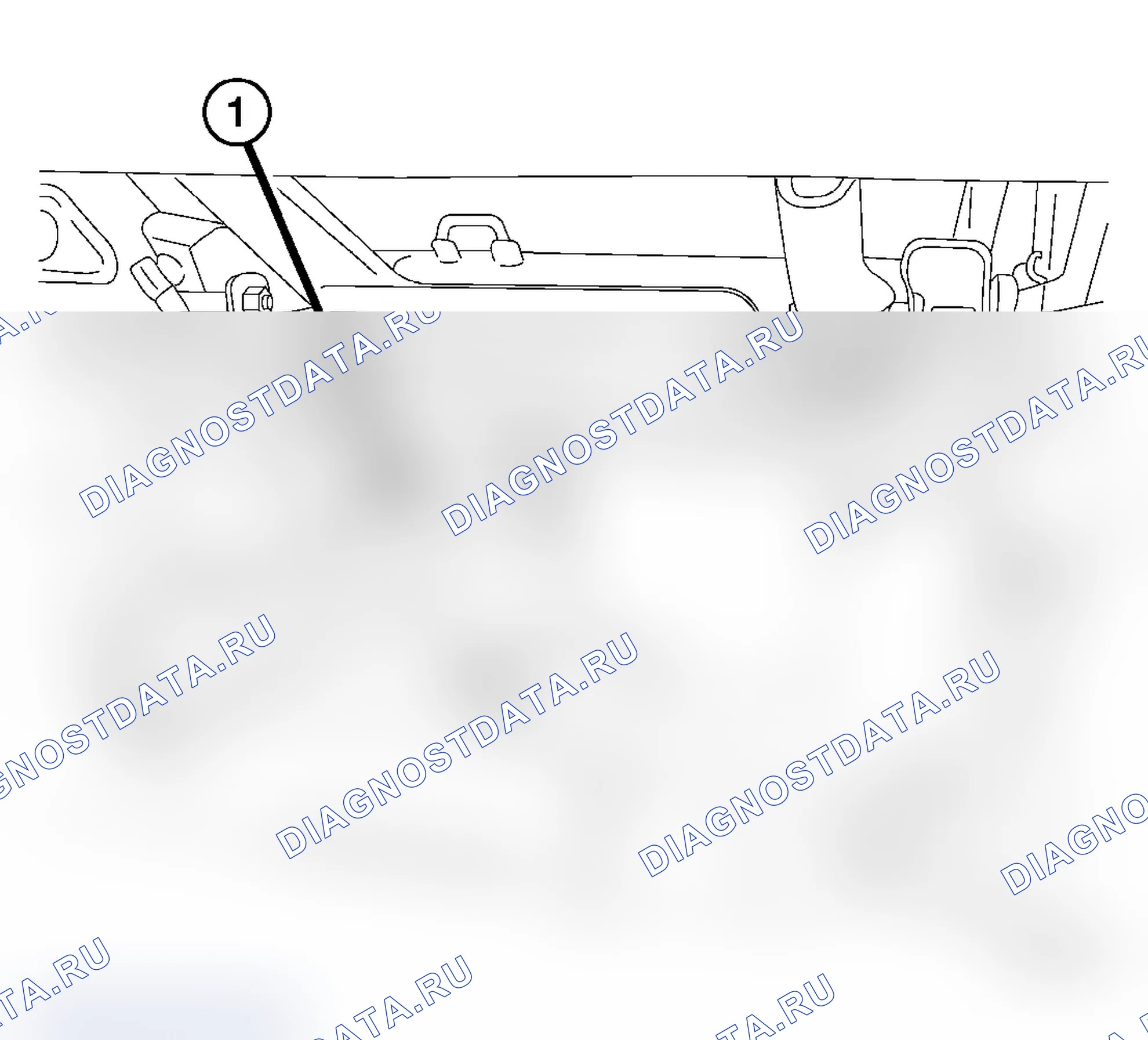 Рис. 472: ДЕМОНТАЖ. Dodge Caravan IV