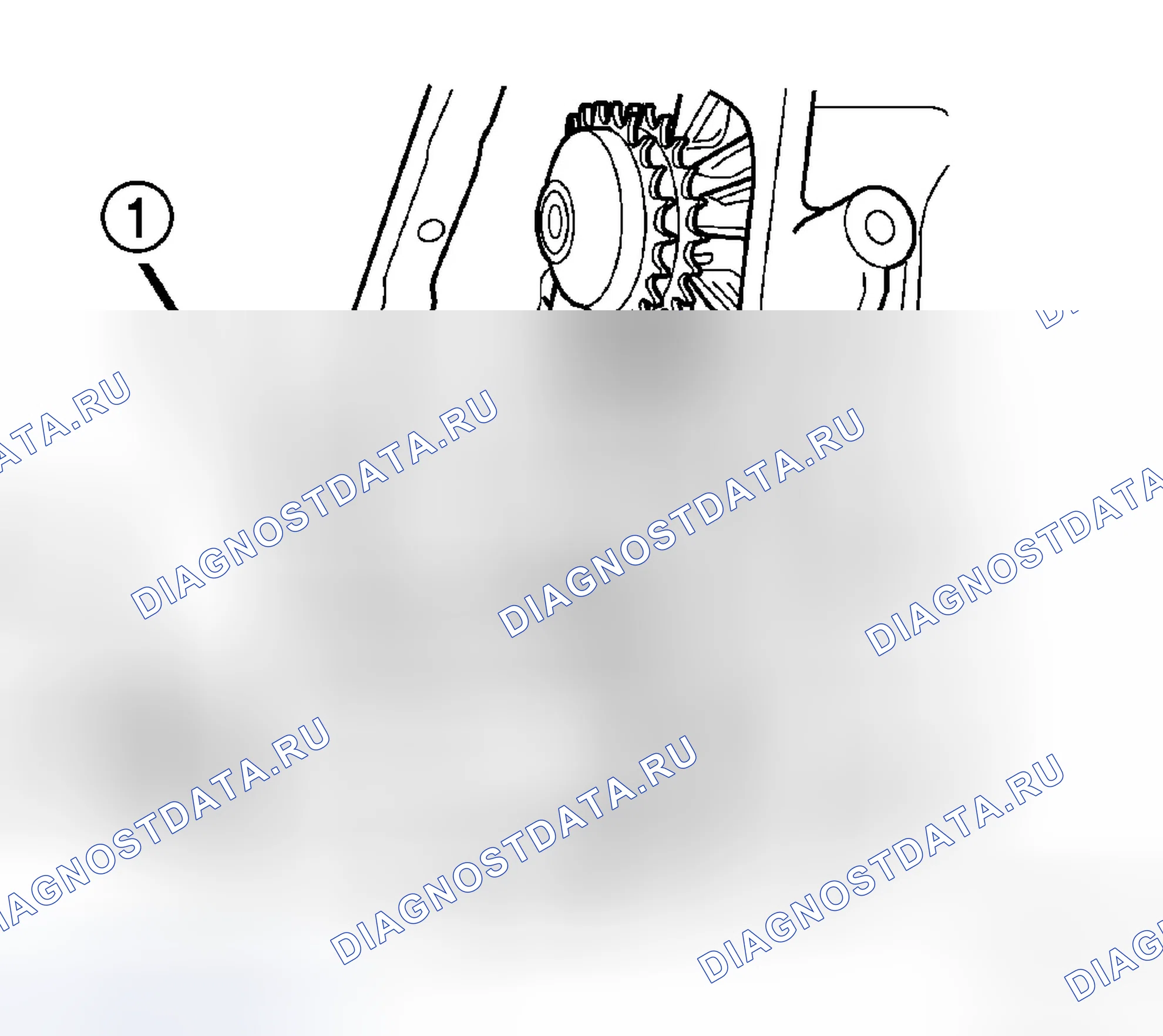 Рис. 167: МОНТАЖ ЗВЕЗДОЧКИ КОЛЕНЧАТОГО ВАЛА. Dodge Magnum I