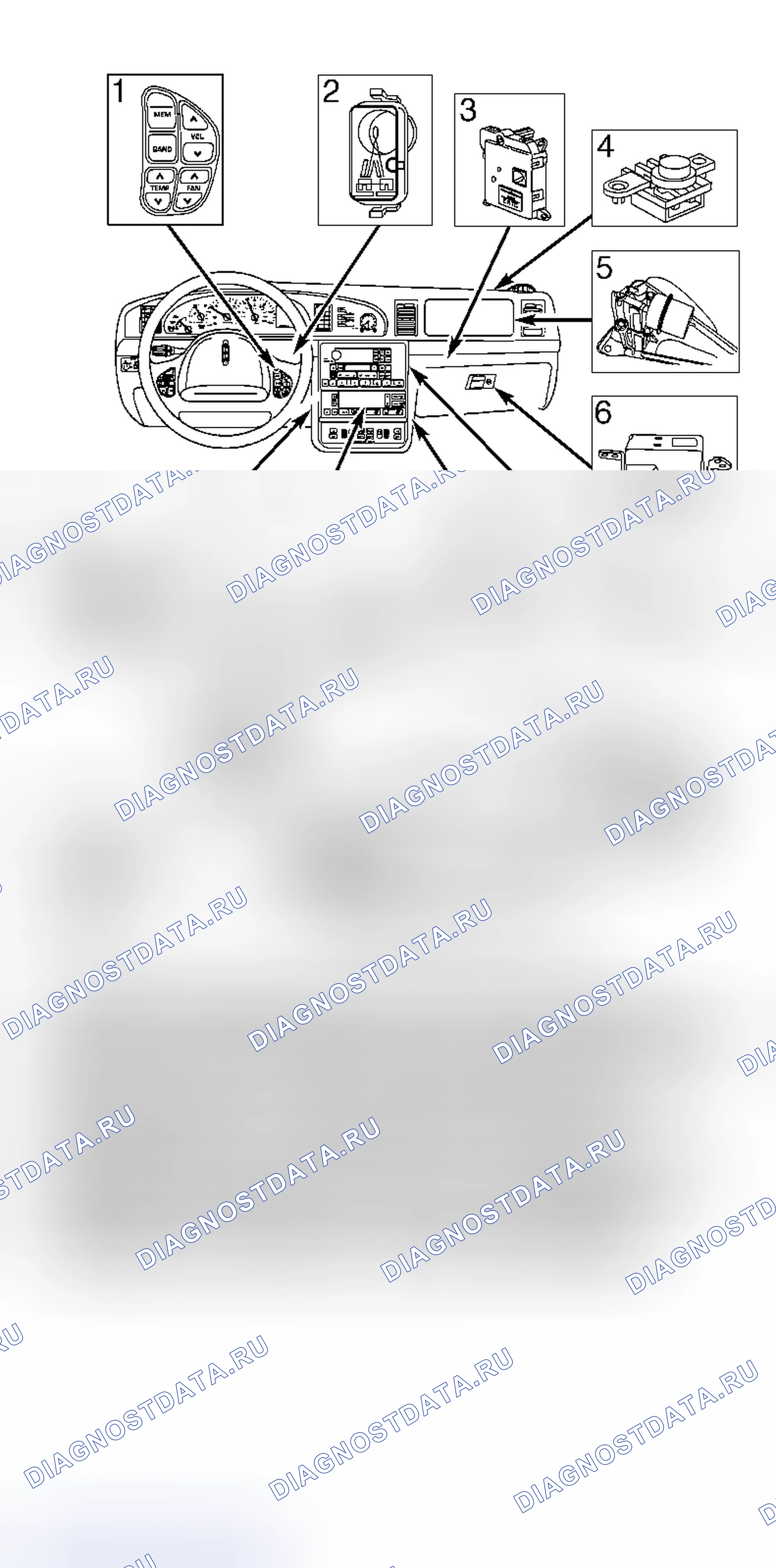 Рис. 9: ПЕРЕКЛЮЧАТЕЛЬ ЦИКЛИЧНОСТИ A / C. Hyundai ix20 I