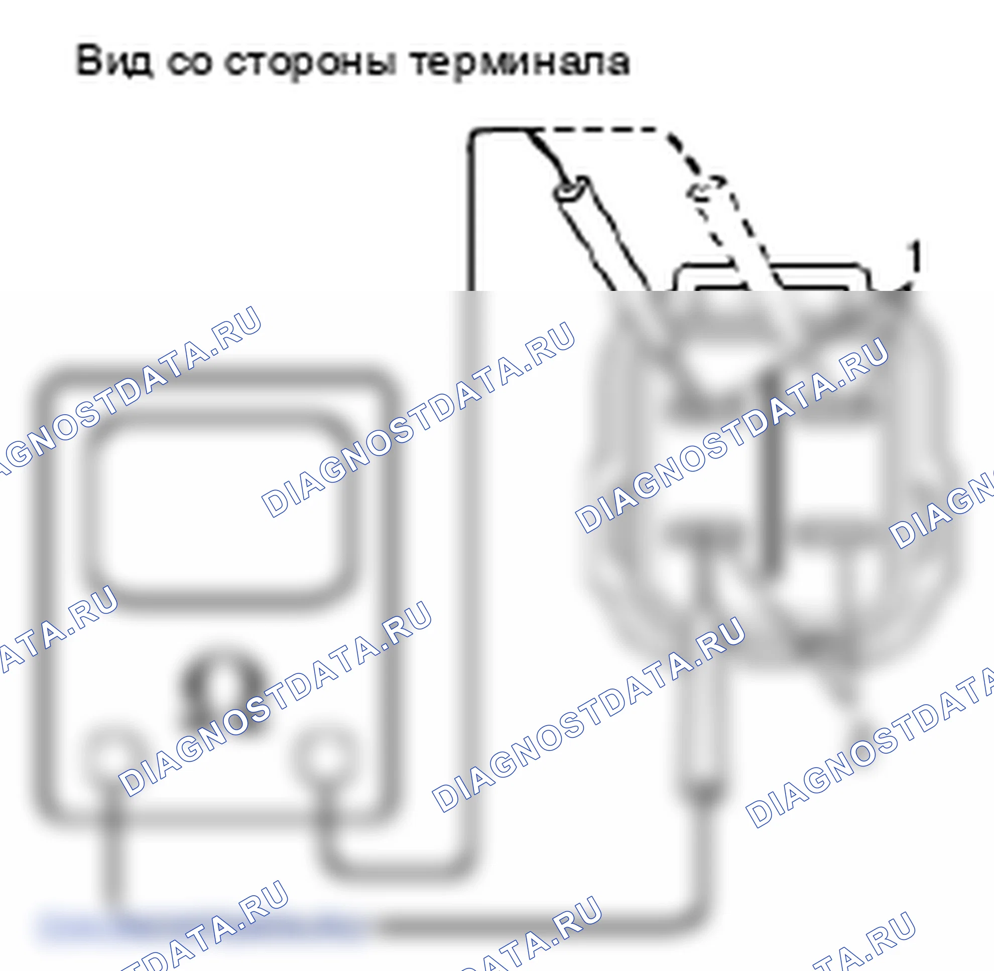 Рис. 17: Проверка изоляции цепи. Suzuki Grand Vitara II