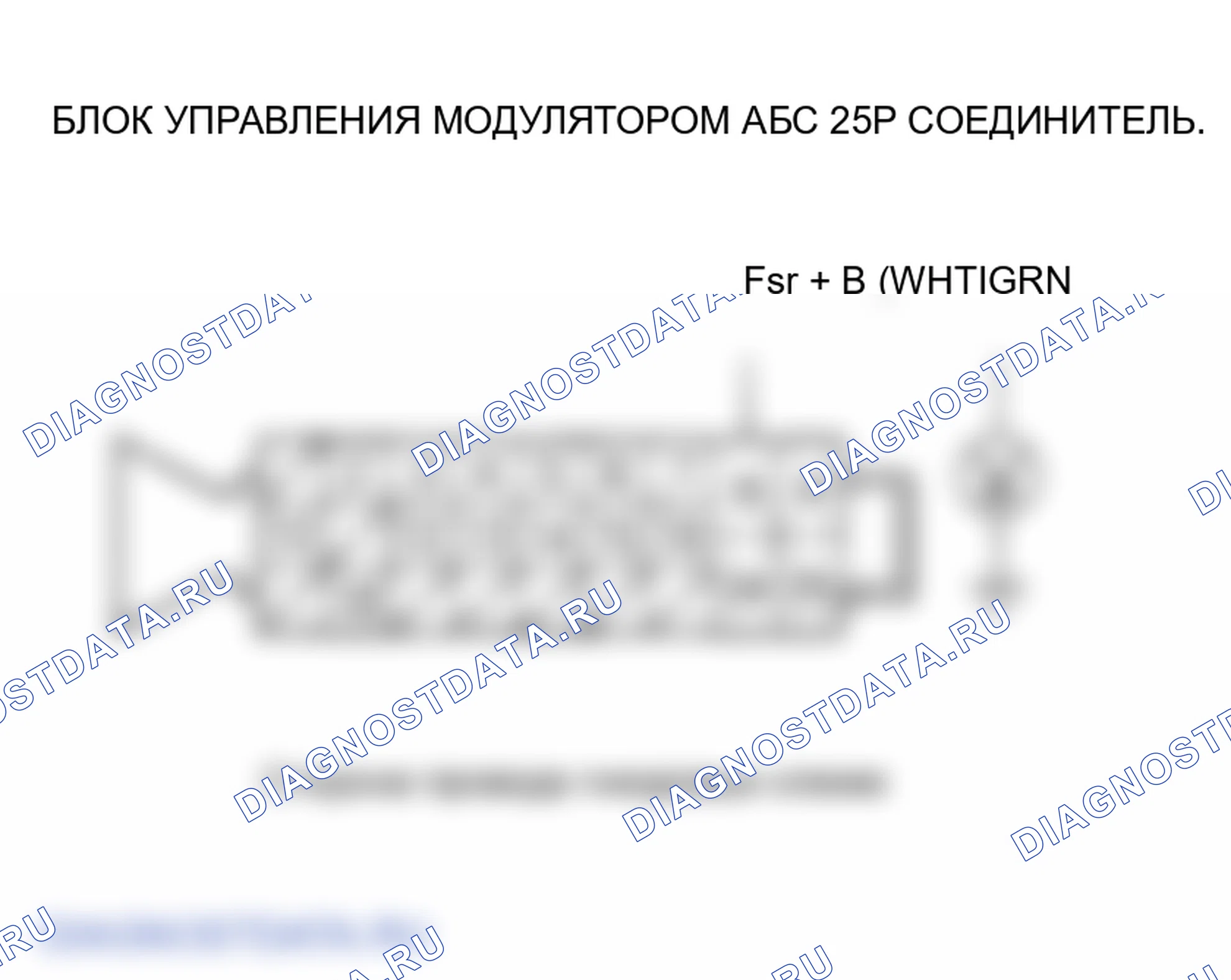 Рис. 17: Индикатор ABS не гаснет, и никакие коды неисправностей не хранятся. Honda S2000 AP1