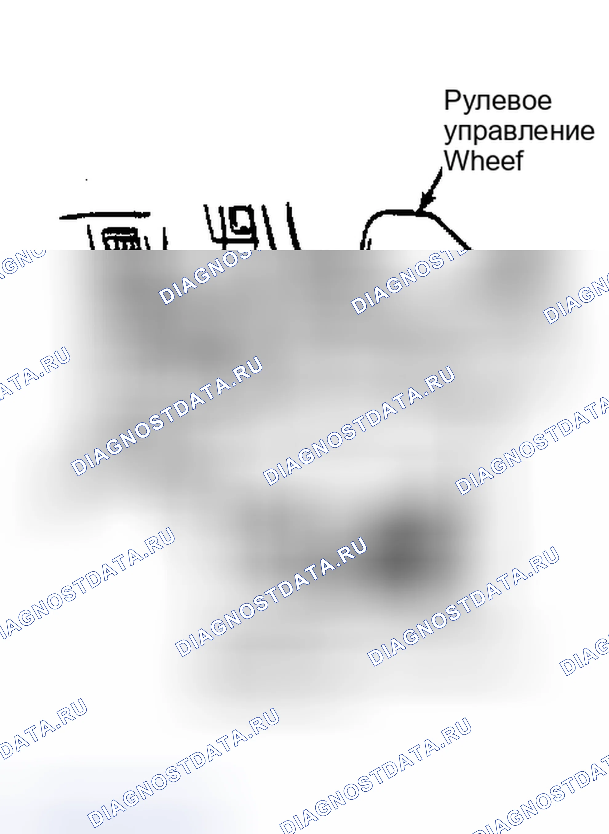 Рис. 2: Расположение компонентов (2 из 4). Chevrolet Sprint I