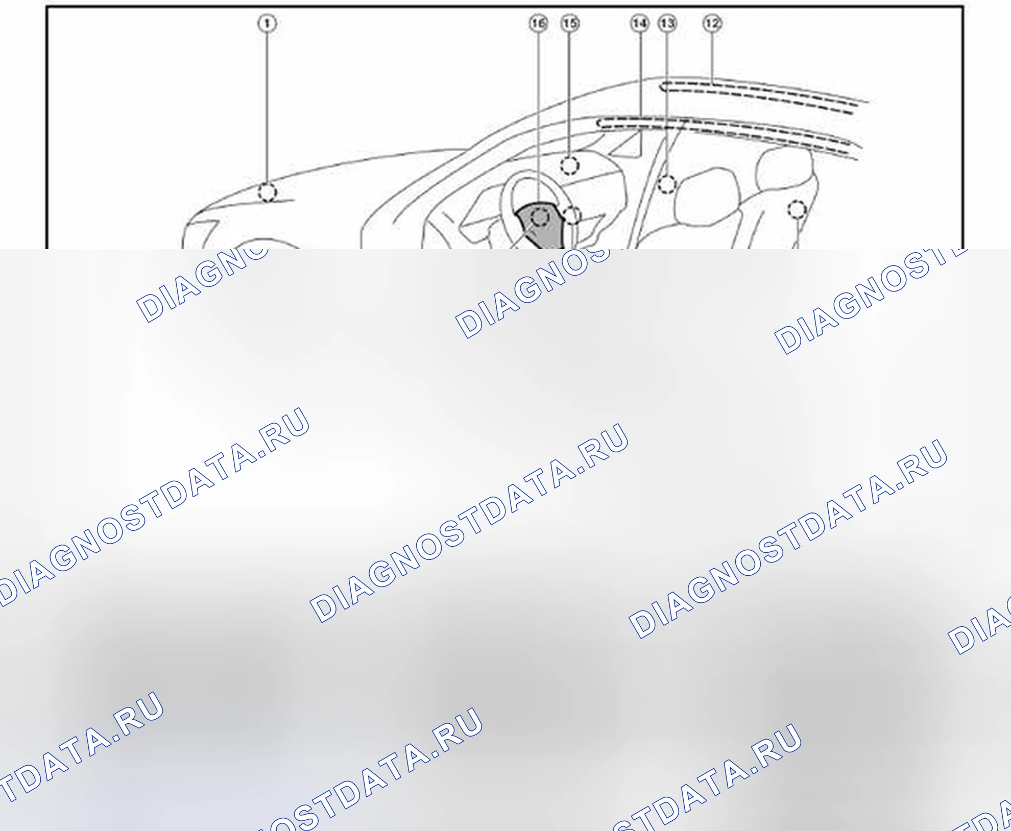 Рис. 10: Расположение компонентов. Audi RS6 C8