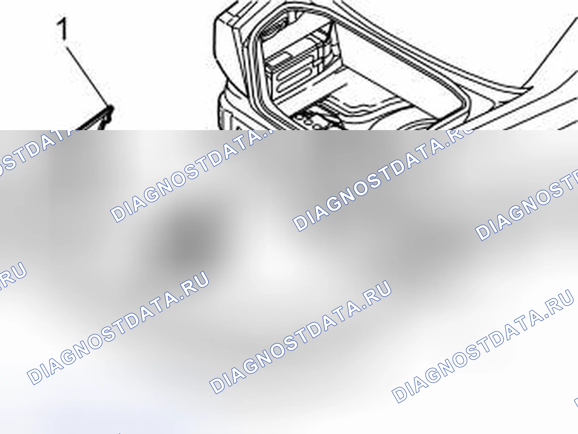Рис. 146: Переустановка бампера. Volvo S80 I