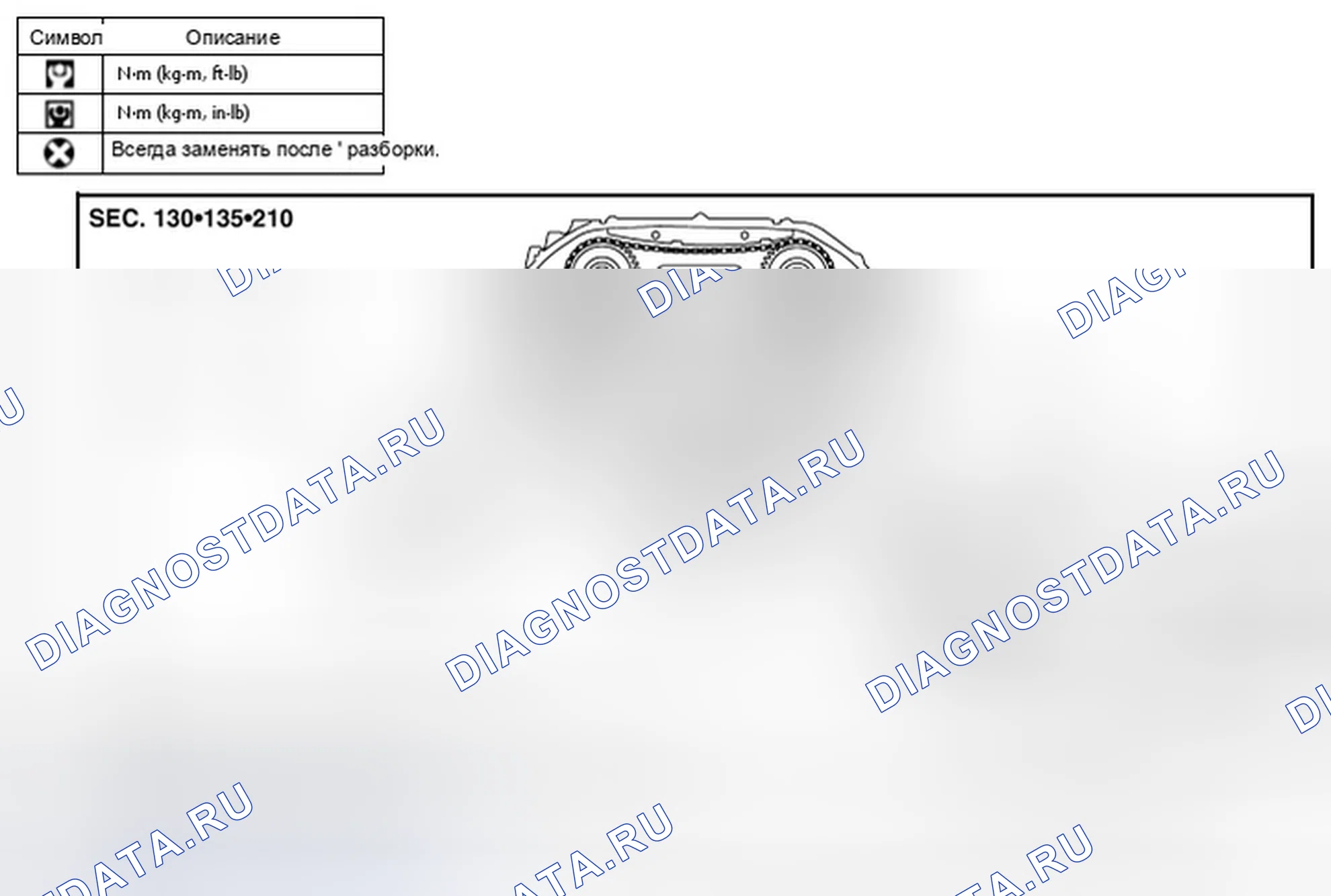Рис. 32: Разнесенный вид. Infiniti M37 IV