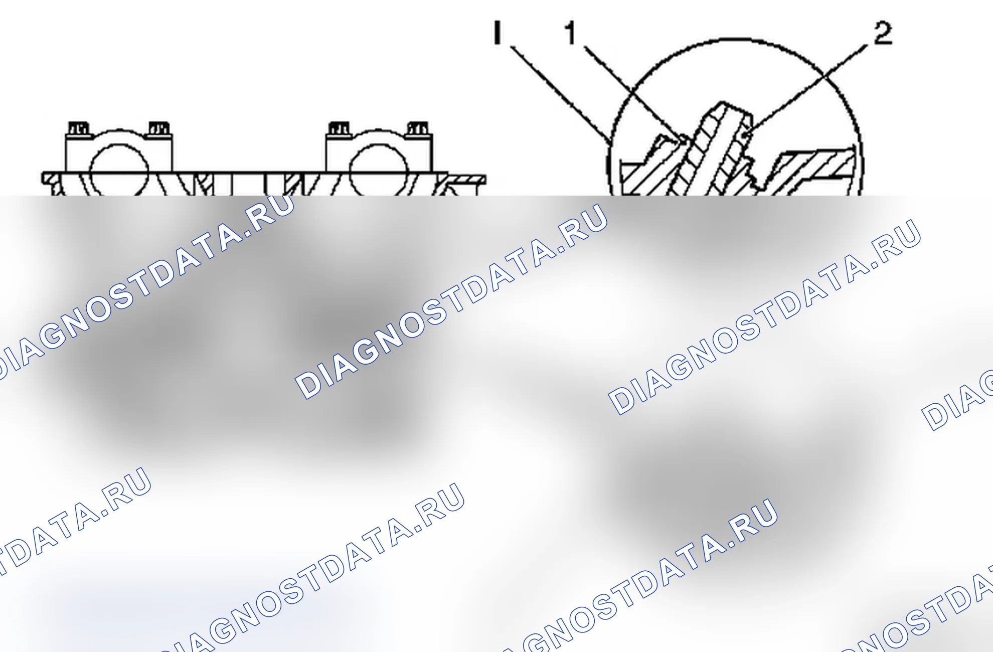 Головка цилиндров - двигатели Z 10 XEP, Z 12 XE и Z 14 XEP. Opel Corsa C