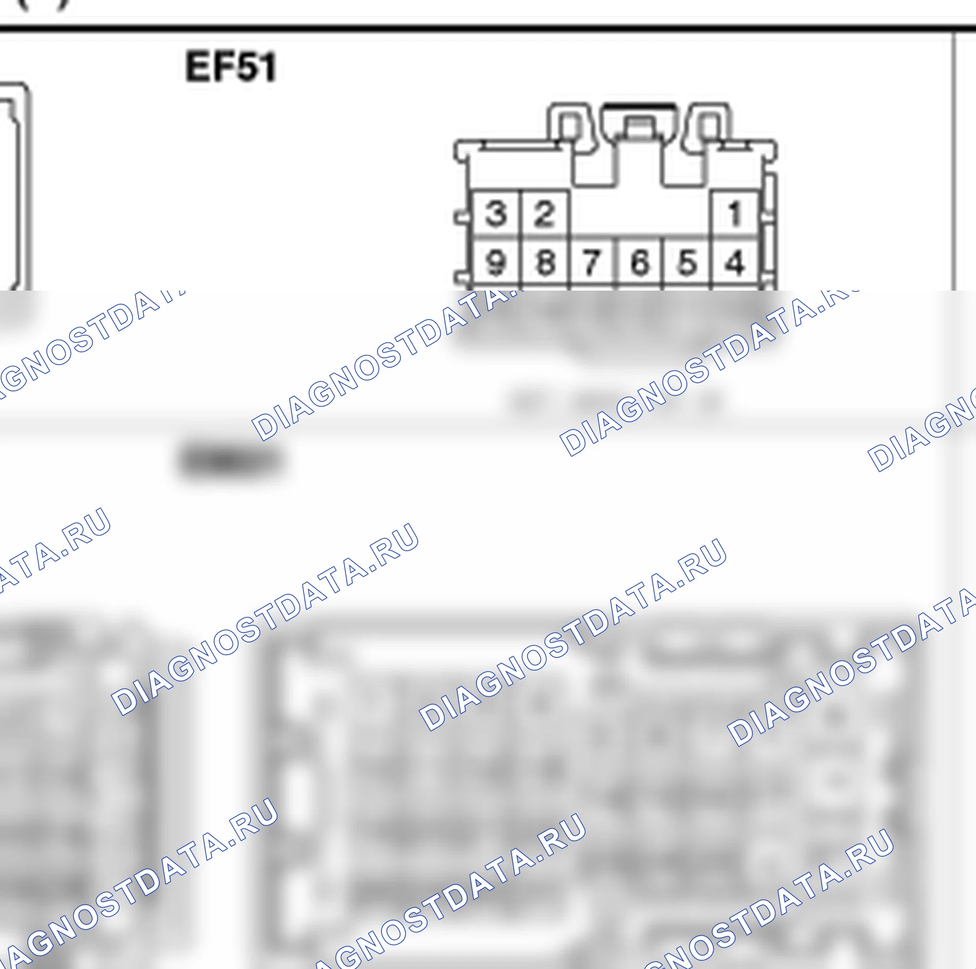 Распиновка разъёма EM21 — harness connectors. Hyundai Genesis BH