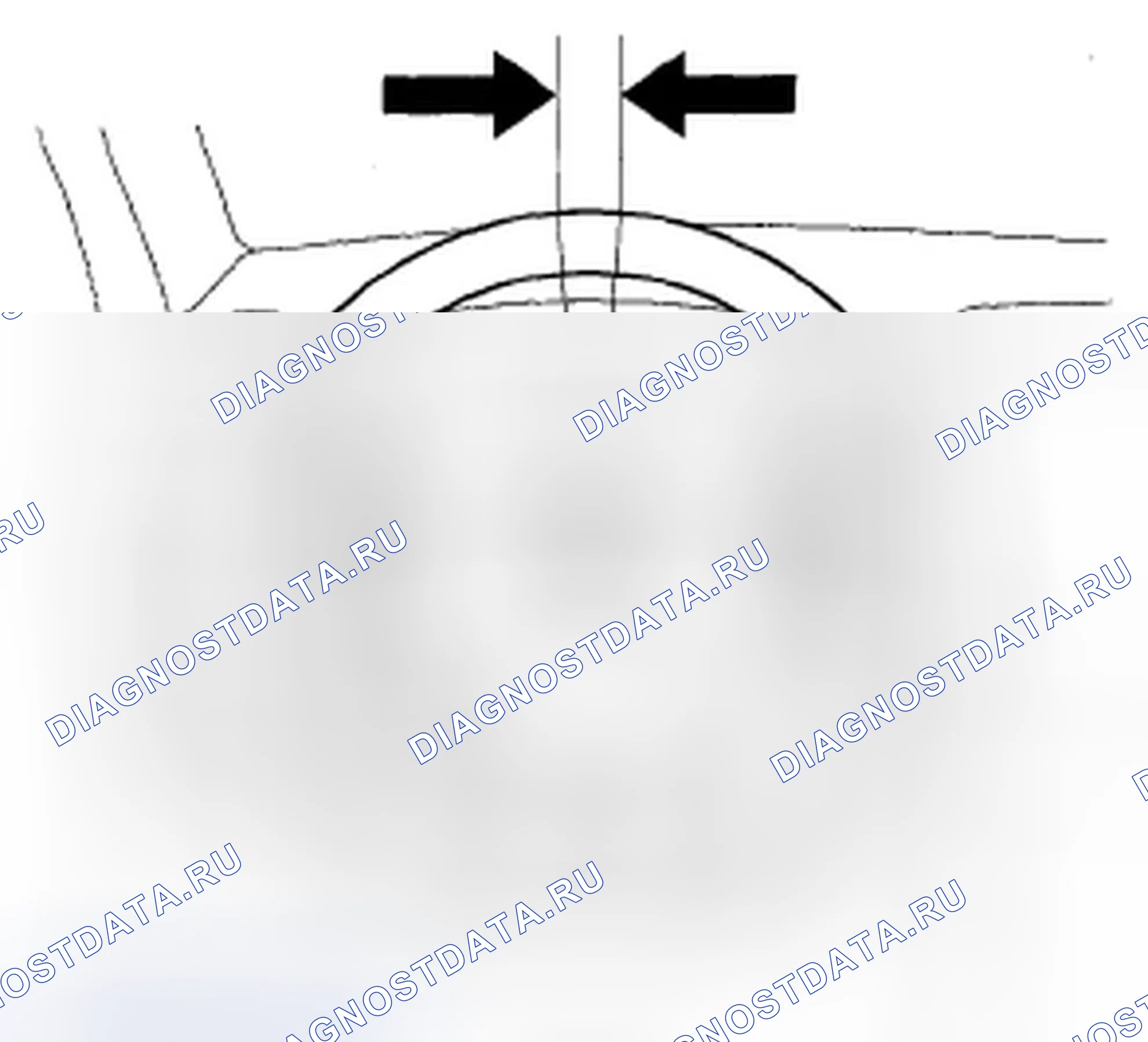Рис. 128: Проверка вращательного люфта рулевого колеса. Acura TSX I