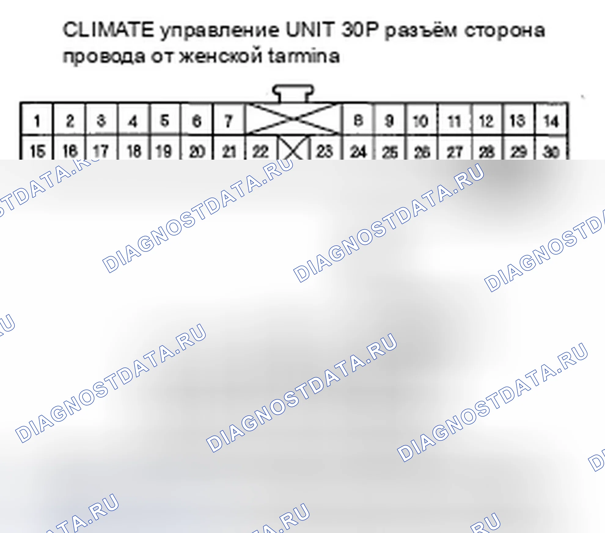 Рис. 36: расшифровка кода ошибки B1205: Блок управления климатом потерял связь с модулем управления манометром (сообщение VSP / NE); расшифровка кода ошибки B. Honda Ridgeline I рестайлинг