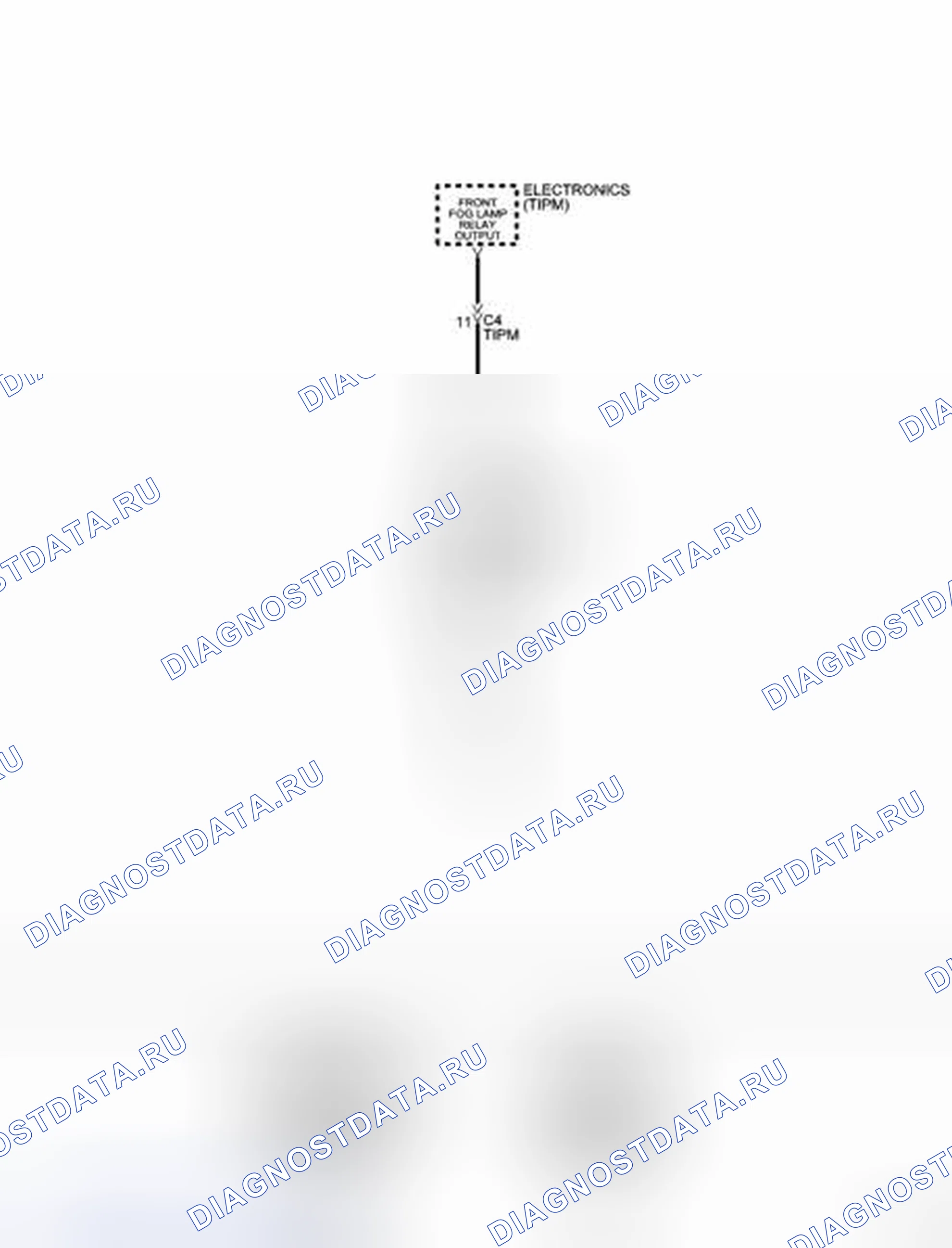 Рис. 58: Принципиальная схема. Chrysler Town & Country V