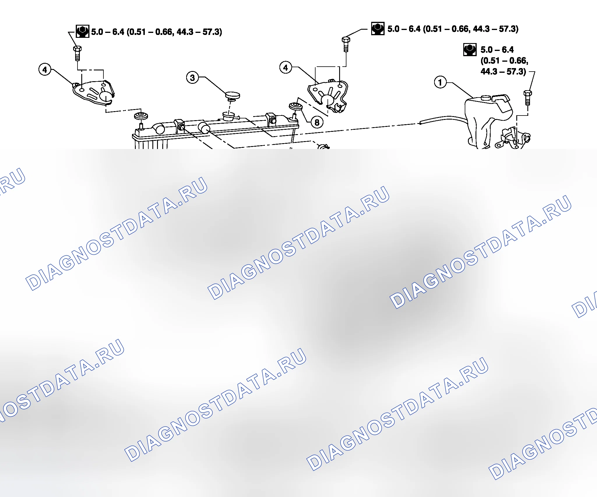 Рис. 38: Демонтаж и монтаж. Honda That S I