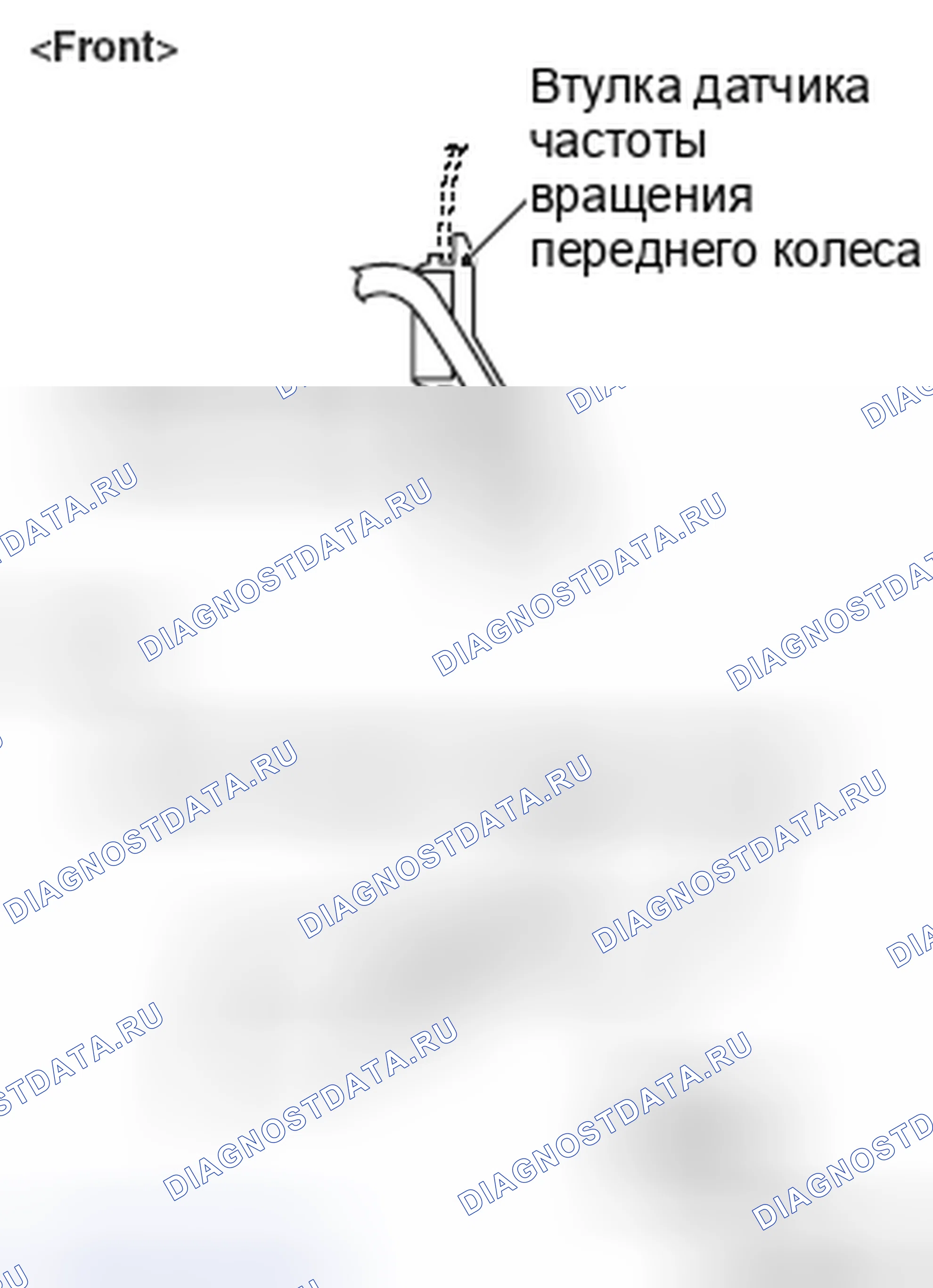 Рис. 166: >> B <<УСТАНОВКА ВТУЛКИ ДАТЧИКА СКОРОСТИ ПЕРЕДНЕГО КОЛЕСА/ВТУЛКИ ДАТЧИКА СКОРОСТИ ЗАДНЕГО КОЛЕСА. Honda Domani MB