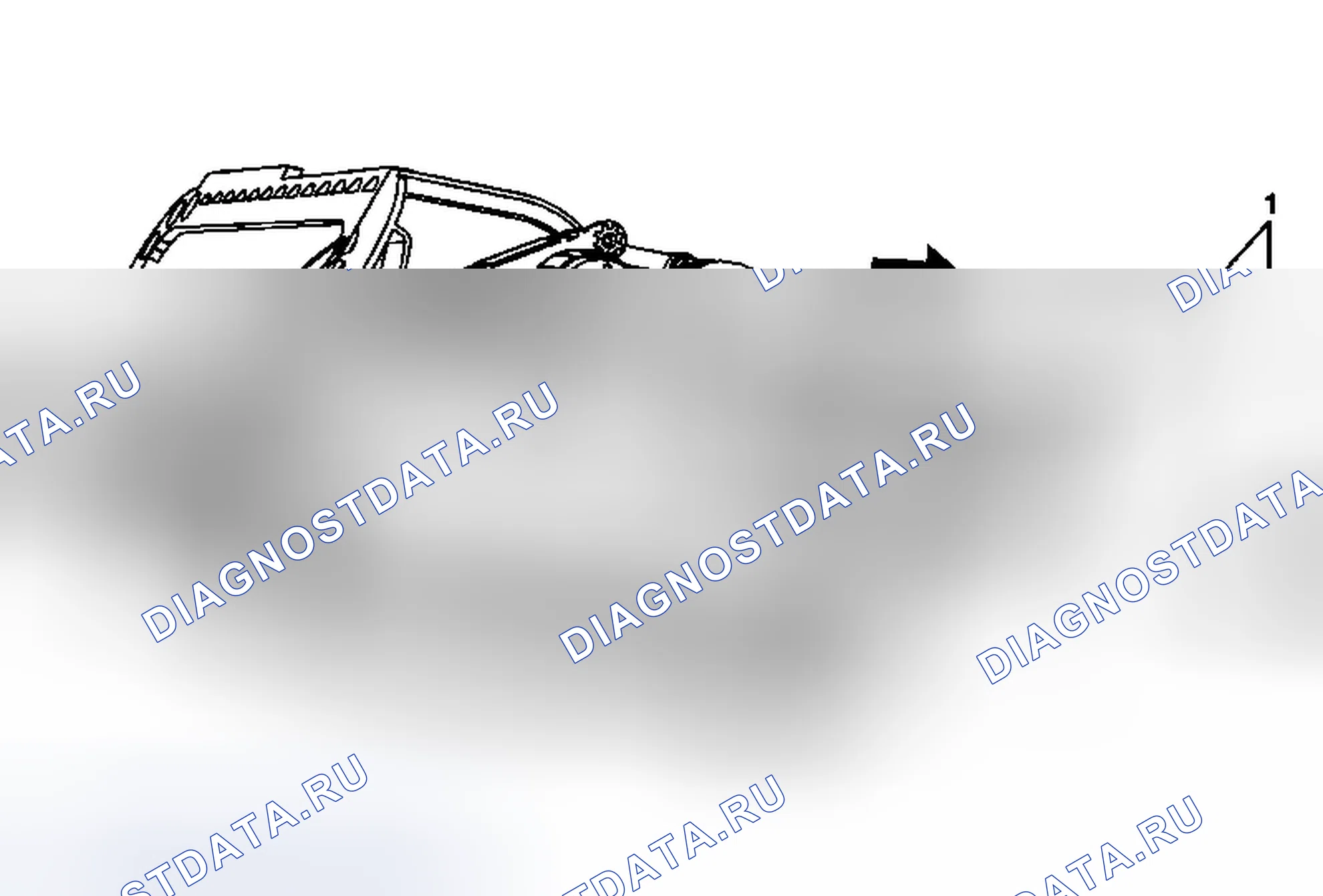 Рис. 73: Замена привода внутреннего воздушного клапана. Chevrolet Malibu VIII рестайлинг