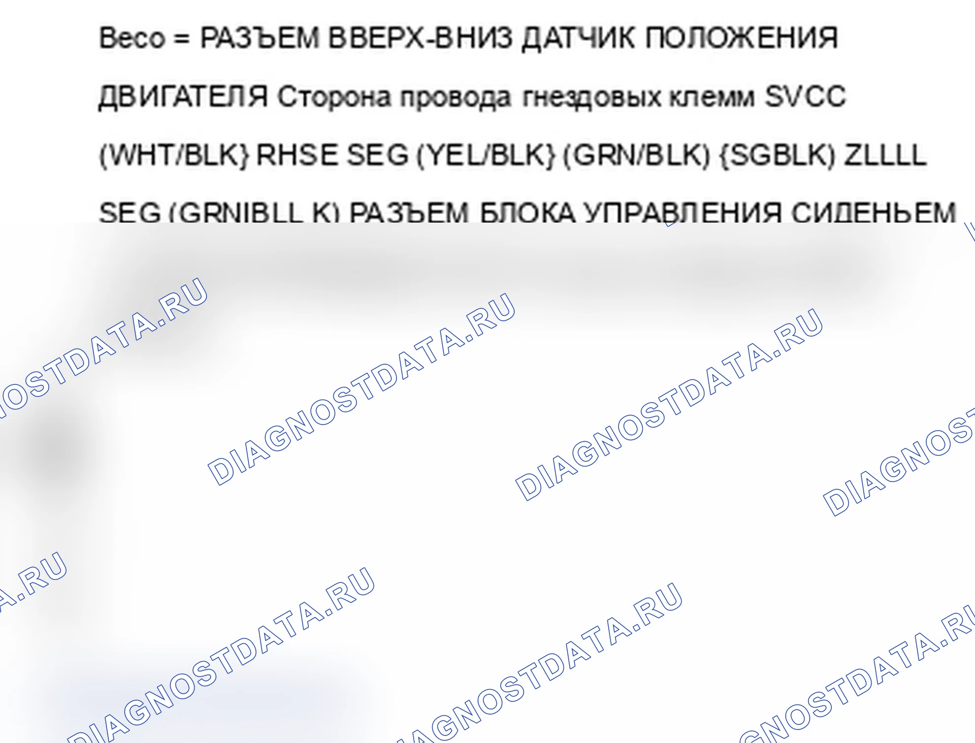 Рис. 133: B1827 расшифровка кода ошибки: ошибка импульса задней высоты (без изменения импульса в течение 1 секунды). Acura RDX I рестайлинг