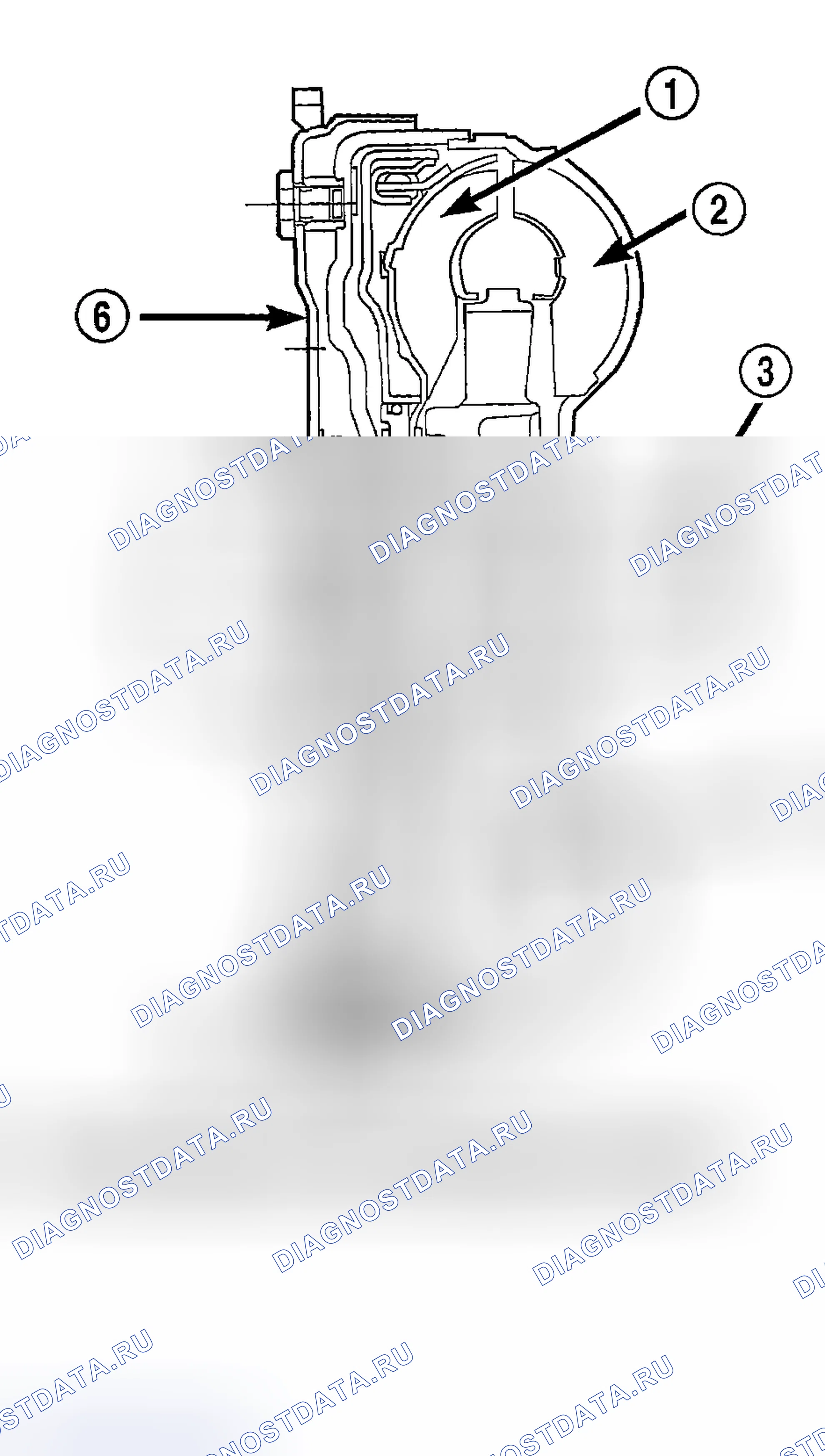 Рис. 91: Гидротрансформатор в сборе. Chrysler Prowler I