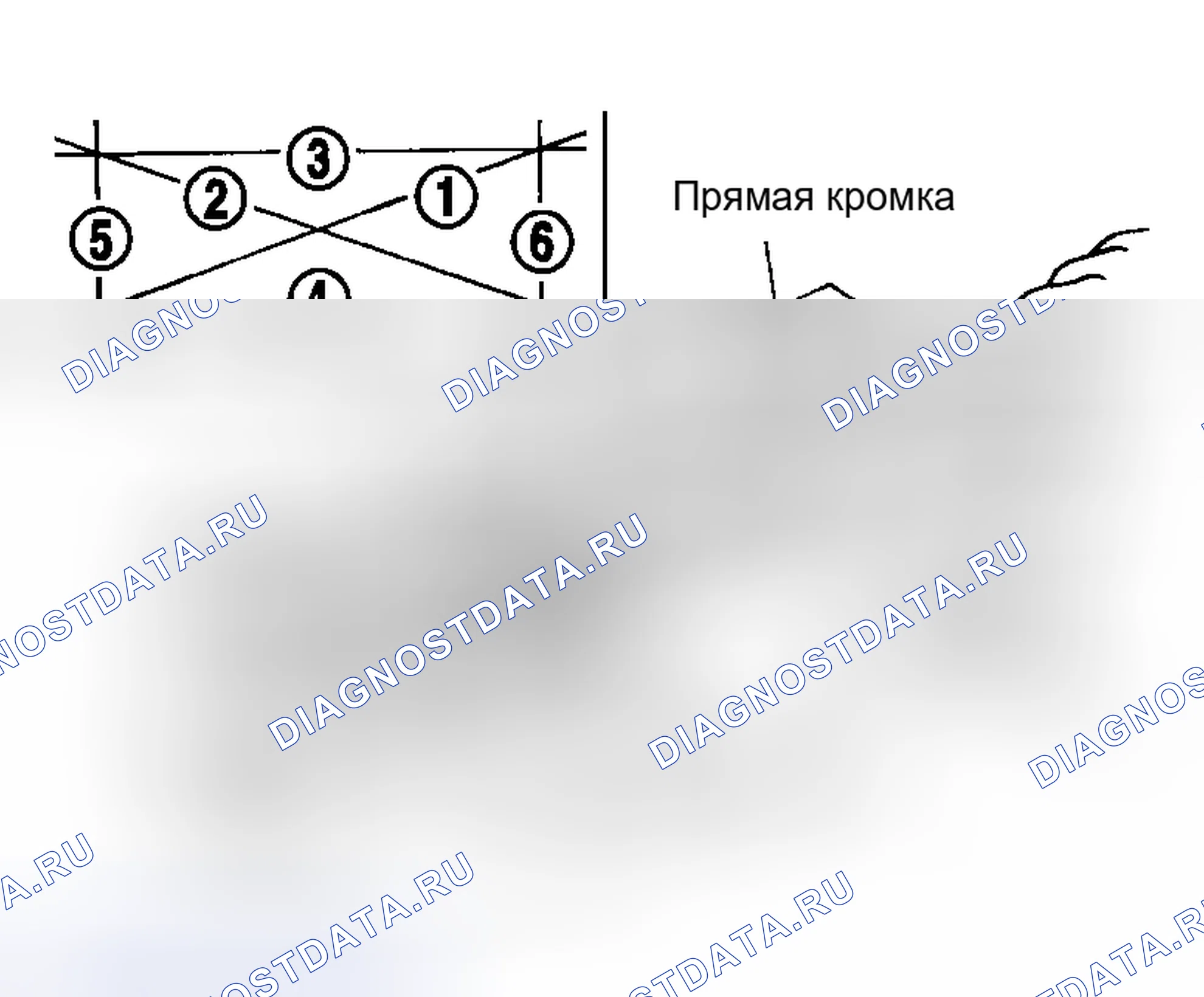 Рис. 95: ДЕФОРМАЦИЯ ГОЛОВКИ ЦИЛИНДРА. Honda Stepwgn I