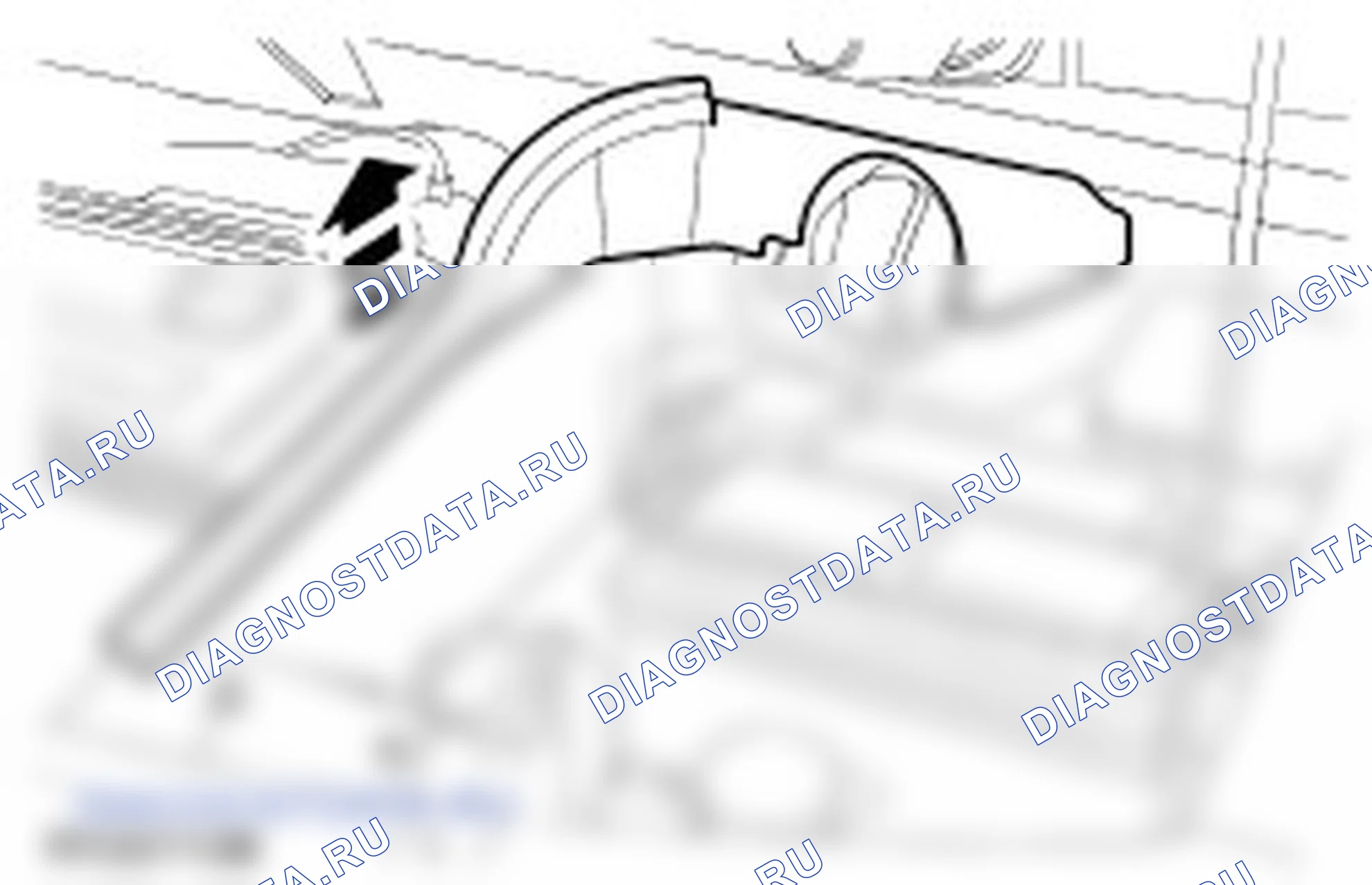 Как снять и установить Бачок для тормозной жидкости (2.8L CD?В6 правый?ручной привод) — Удалить и установить (12 341 0). Ford Galaxy I