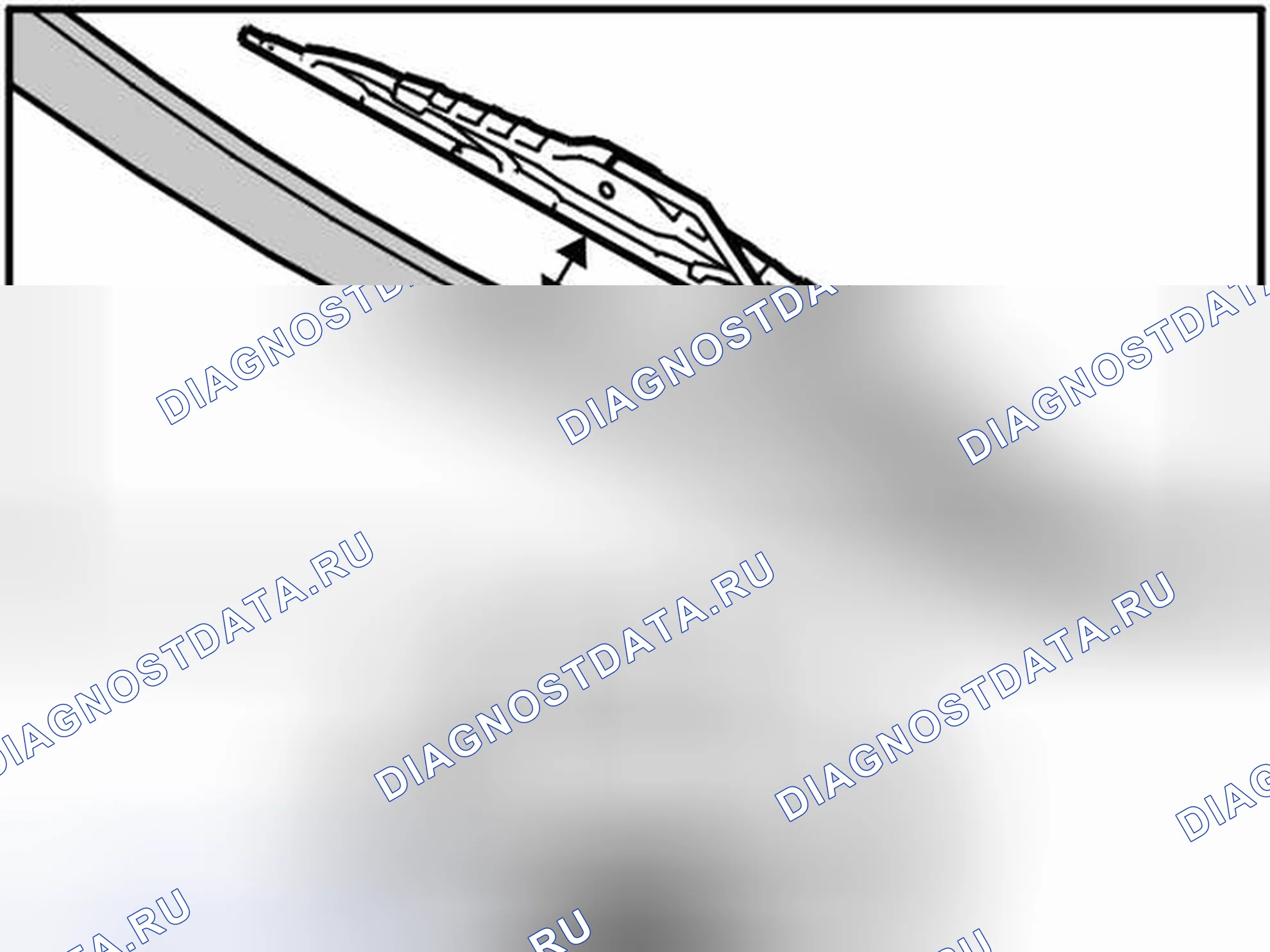 Рис. 51: РЫЧАГИ СТЕКЛООЧИСТИТЕЛЯ. Volvo XC90 I