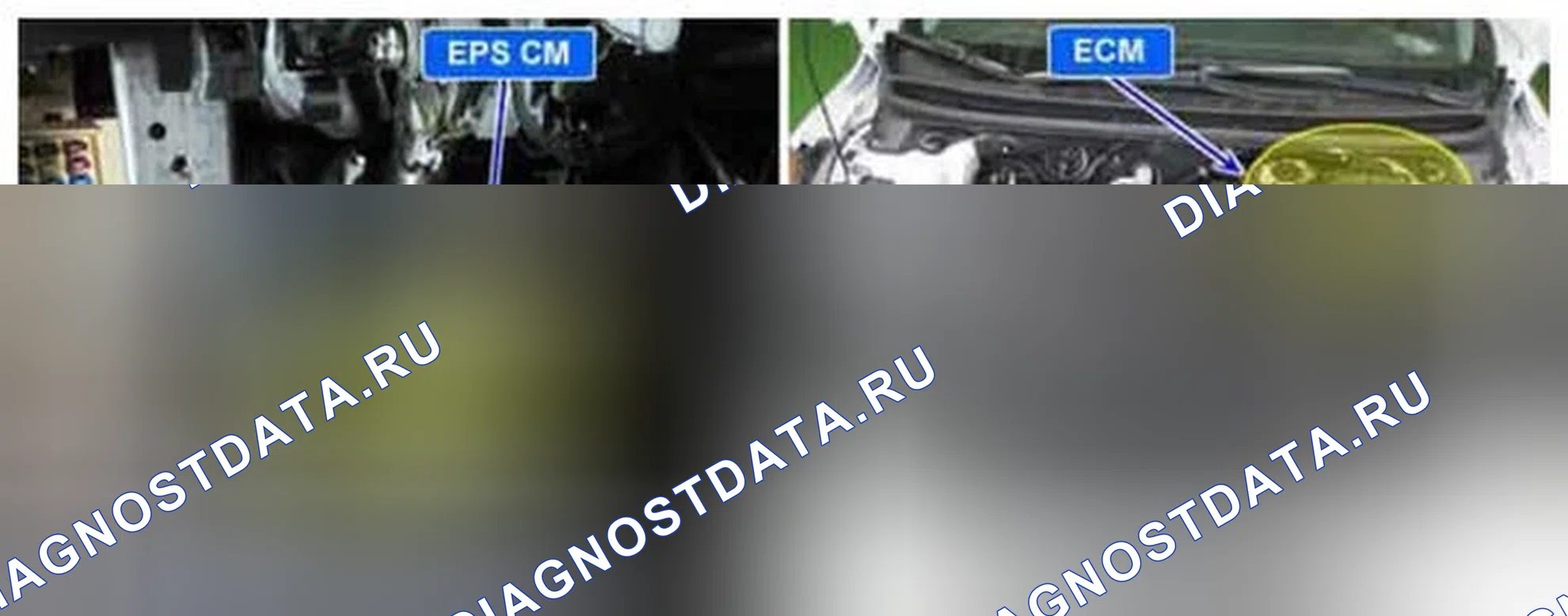 Рис. 81: Расположение компонентов. Hyundai Elantra V