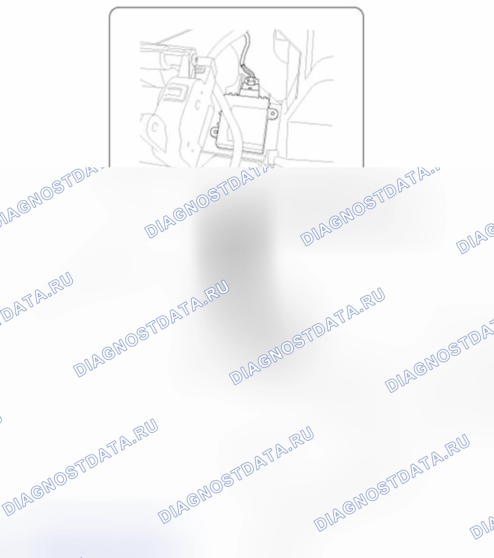 Рис. 8: Расположение компонентов. Geely SC7 I