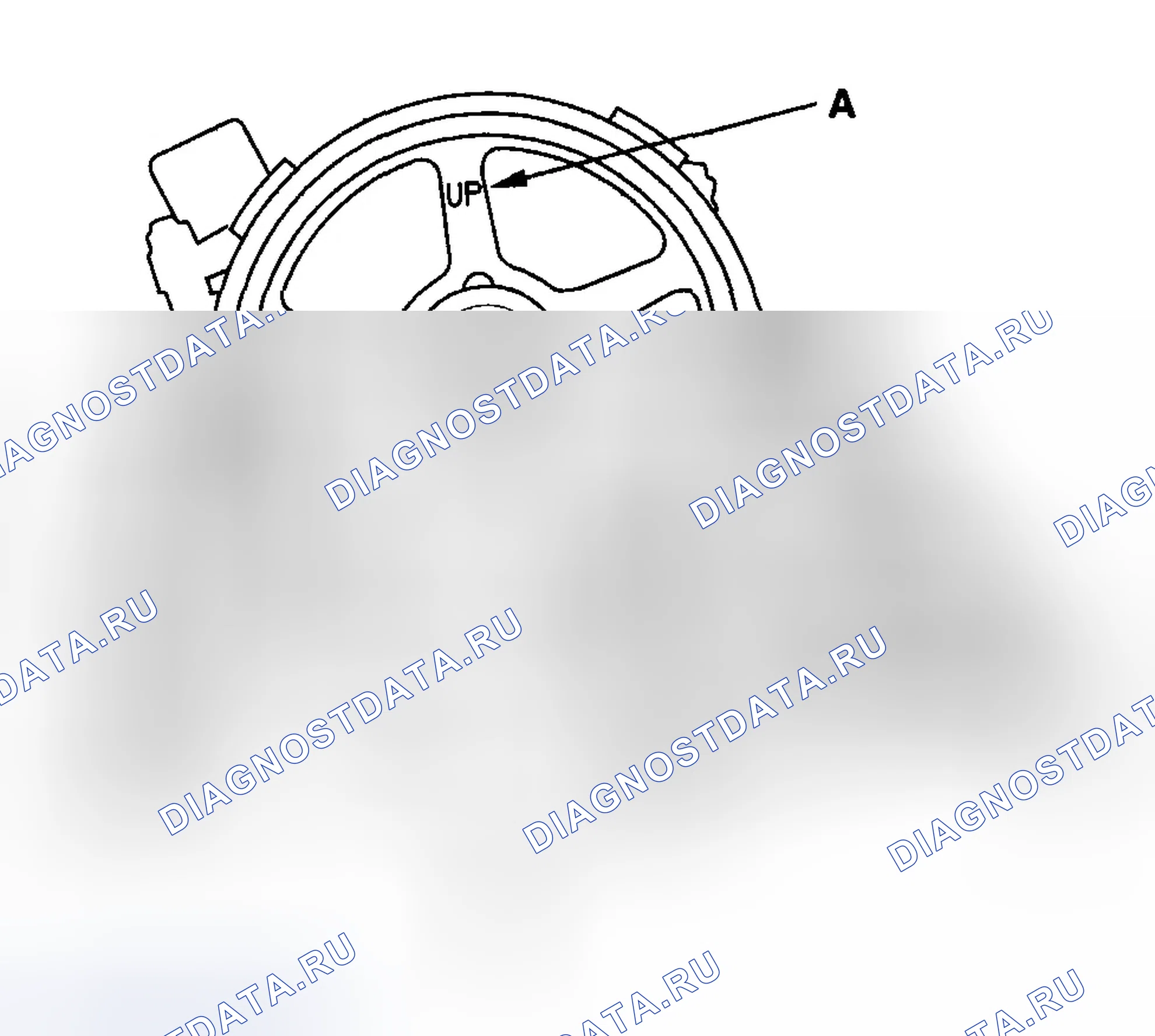 Рис. 283: Регулировка зазора клапана. Honda Civic VII